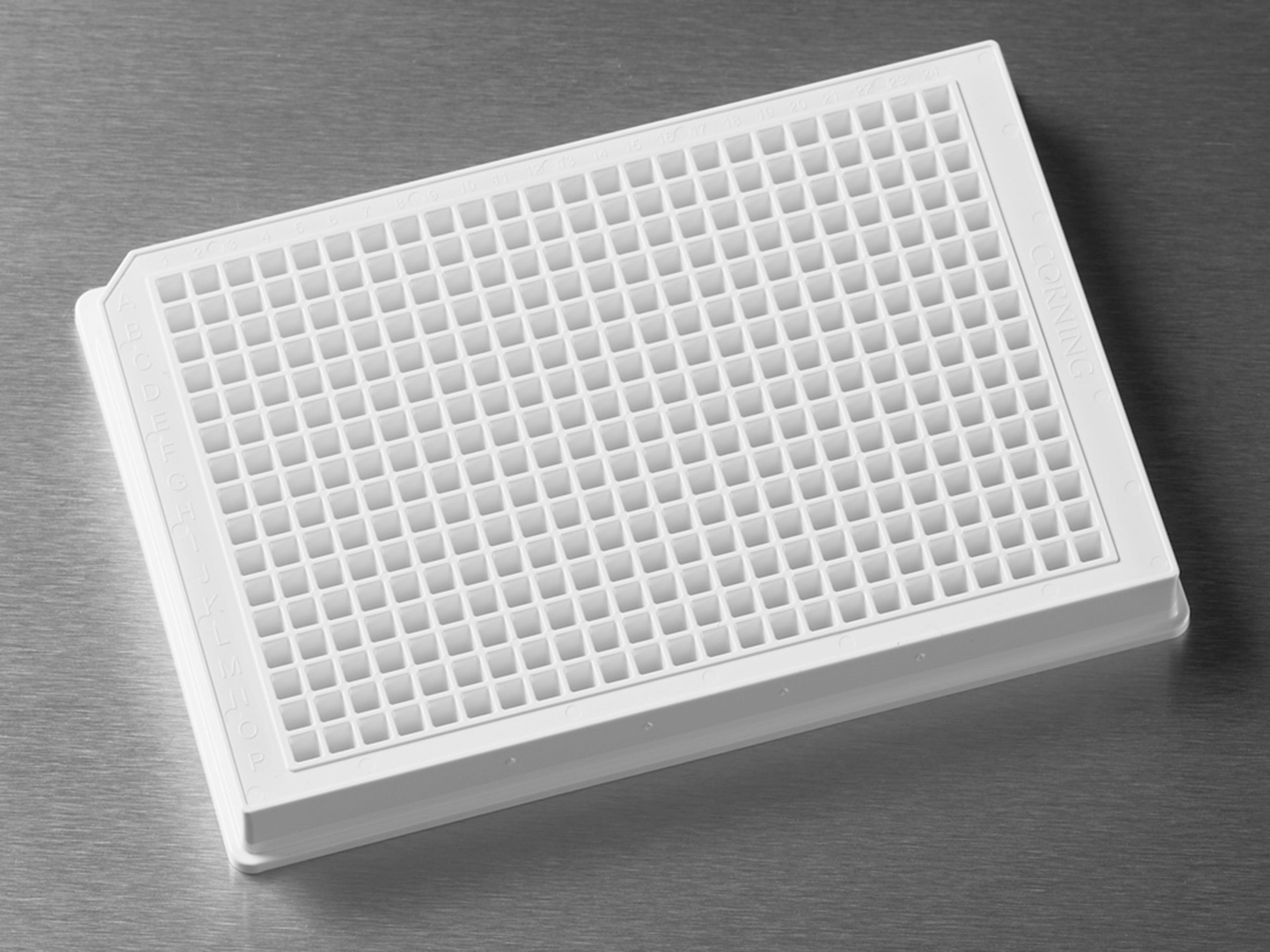Corning® 384-well Low Volume White Round Bottom Polystyrene Not Treated Microplate, 10 per Bag, without Lid, Nonsterile - Corning Life Sciences - Life Sciences