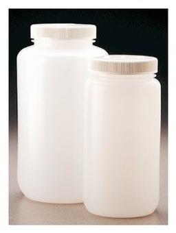 Nalgene™ Large Wide-Mouth HDPE Bottles with Closure - Thermo Fisher Scientific - General Lab