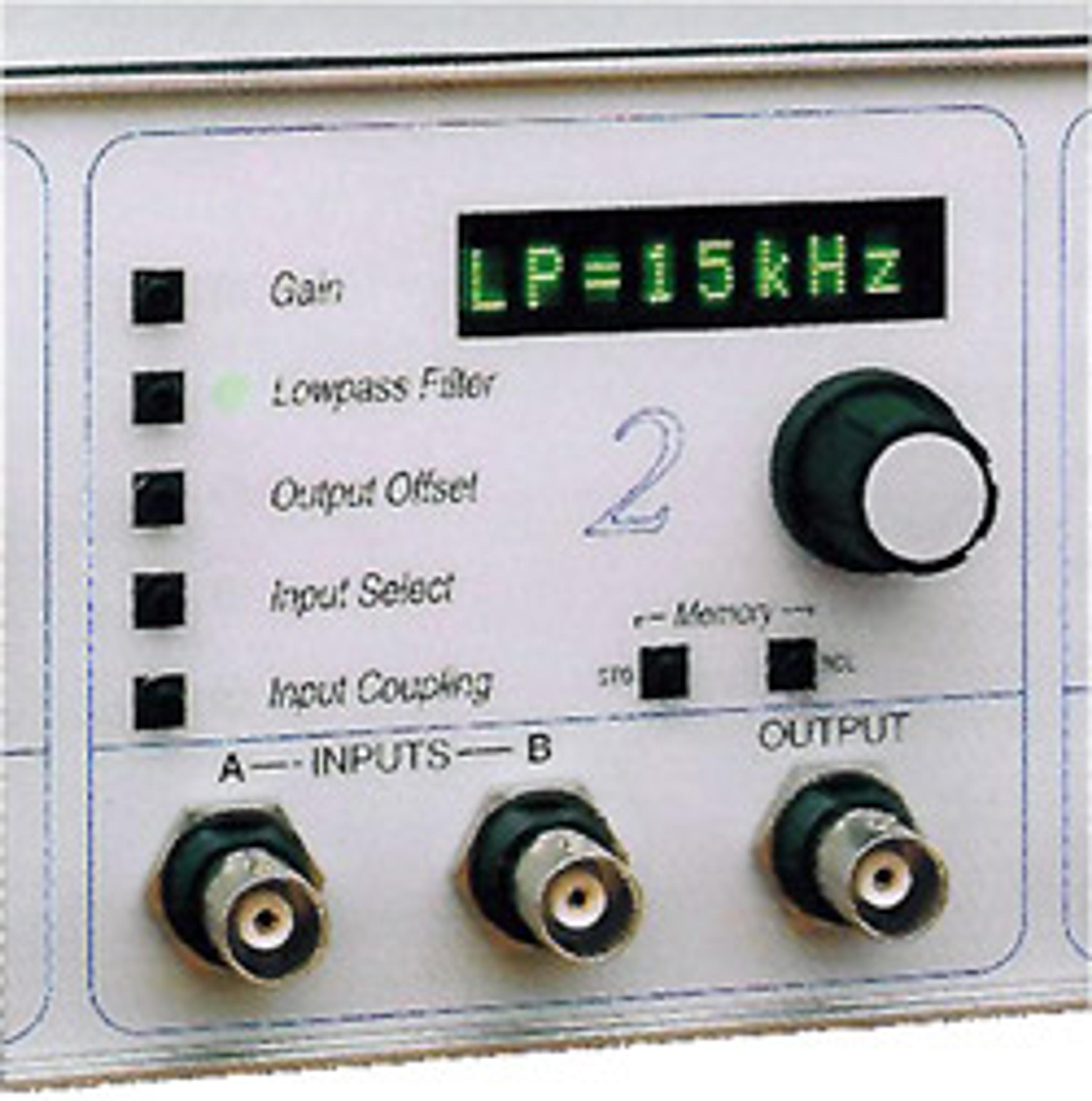 Brownlee Precision 410 - Four channel Instrumentation Amplifier - AutoMate Scientific Inc. - Life Sciences