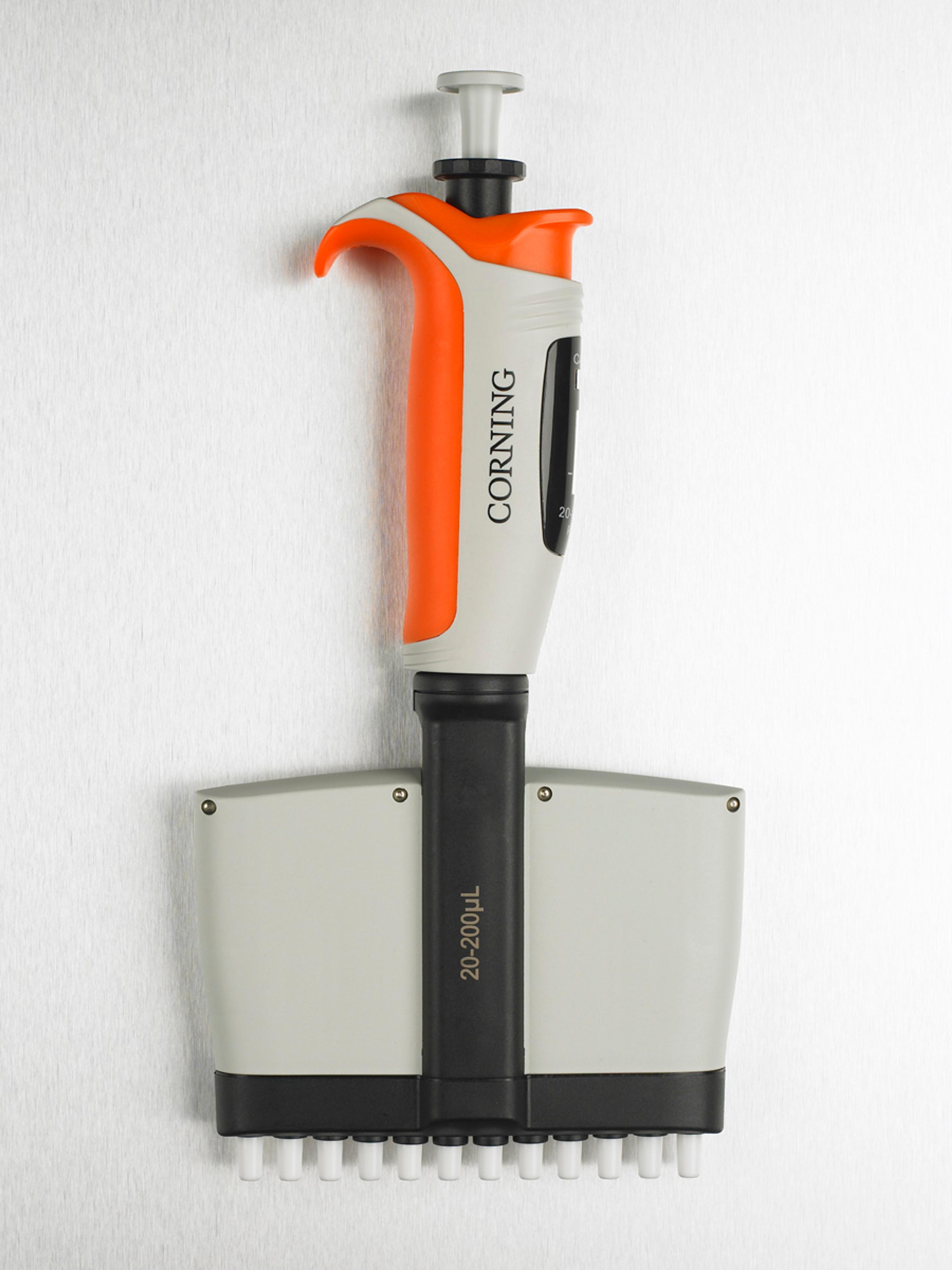 Corning® 5-50 µL Lambda™ EliteTouch™ 12 Channel Pipettor, Autoclavable - Corning Life Sciences - General Lab