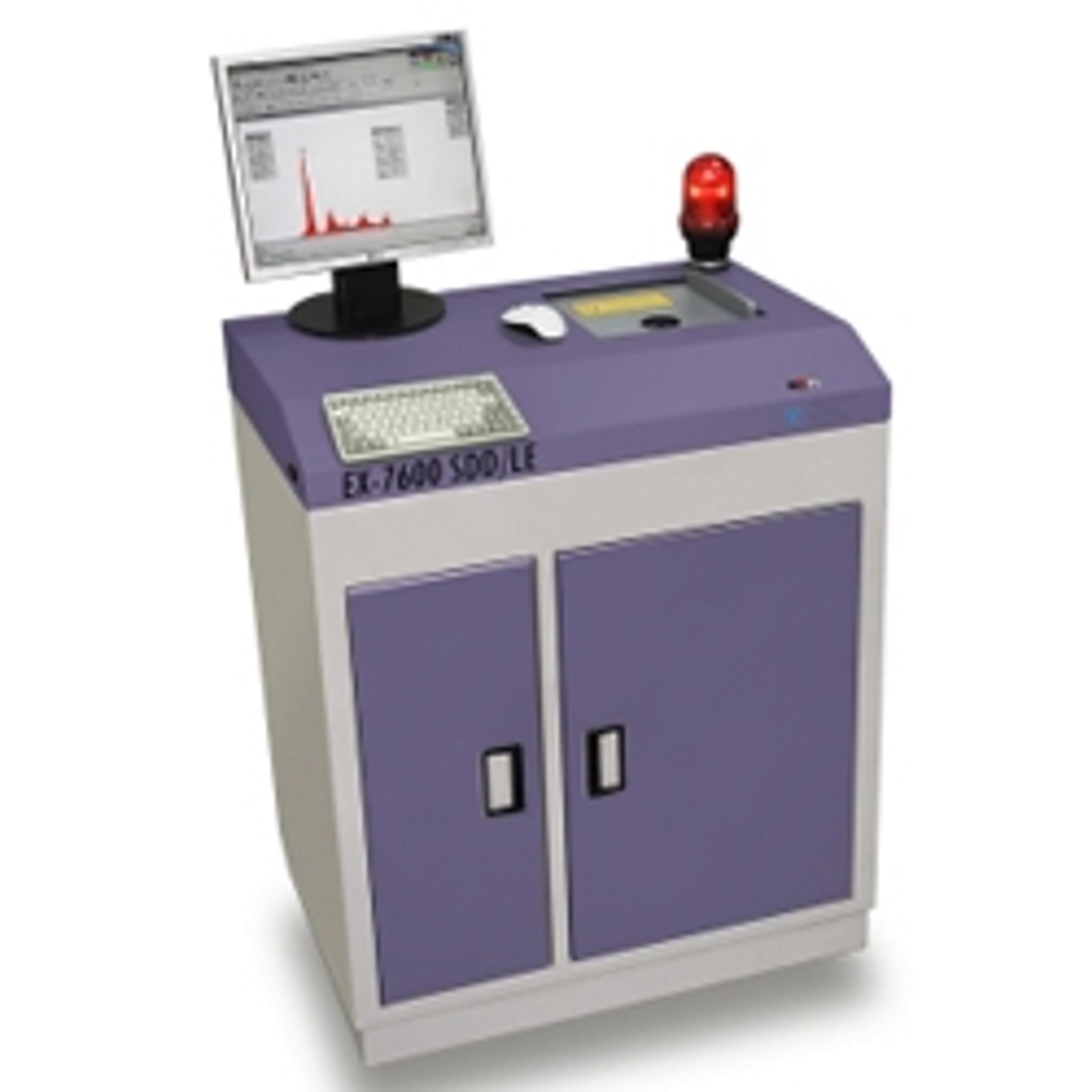 X-7600 SDD/LE EDRF Spectrometer - Xenemetrix Ltd. - Spectroscopy