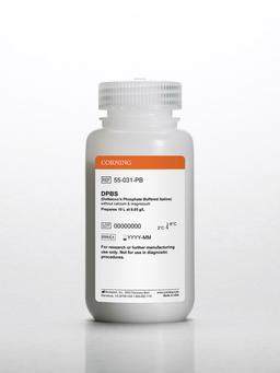 Corning® Dulbecco’s Phosphate-Buffered Saline, Powder without calcium and magnesium - Corning Life Sciences
