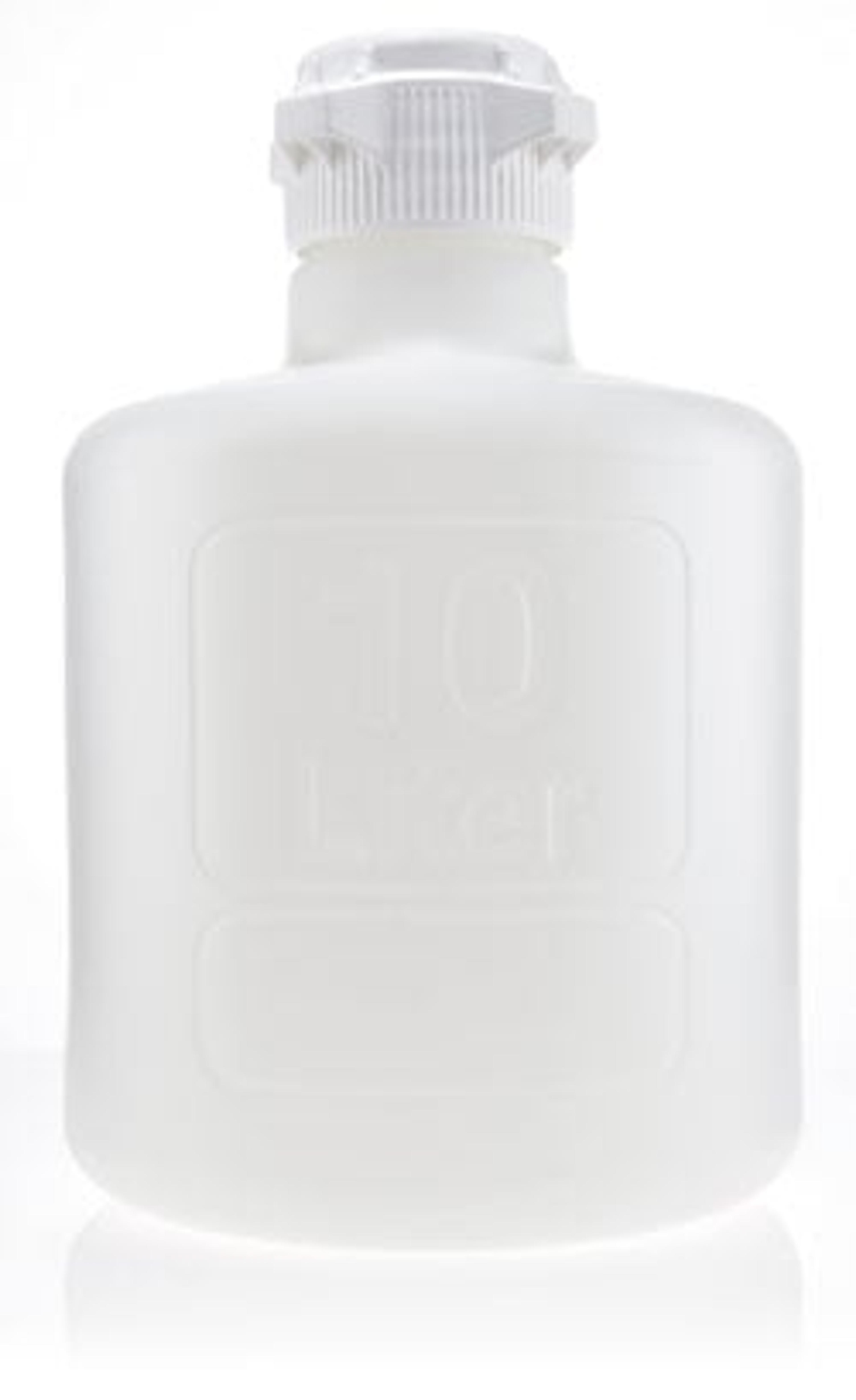 EZBio® Titanium Round Carboy, PP, 10 Liter, No Spigot, VersaCap 83B, Non-Sterile, 1/EA - Foxx Life Sciences - Life Sciences