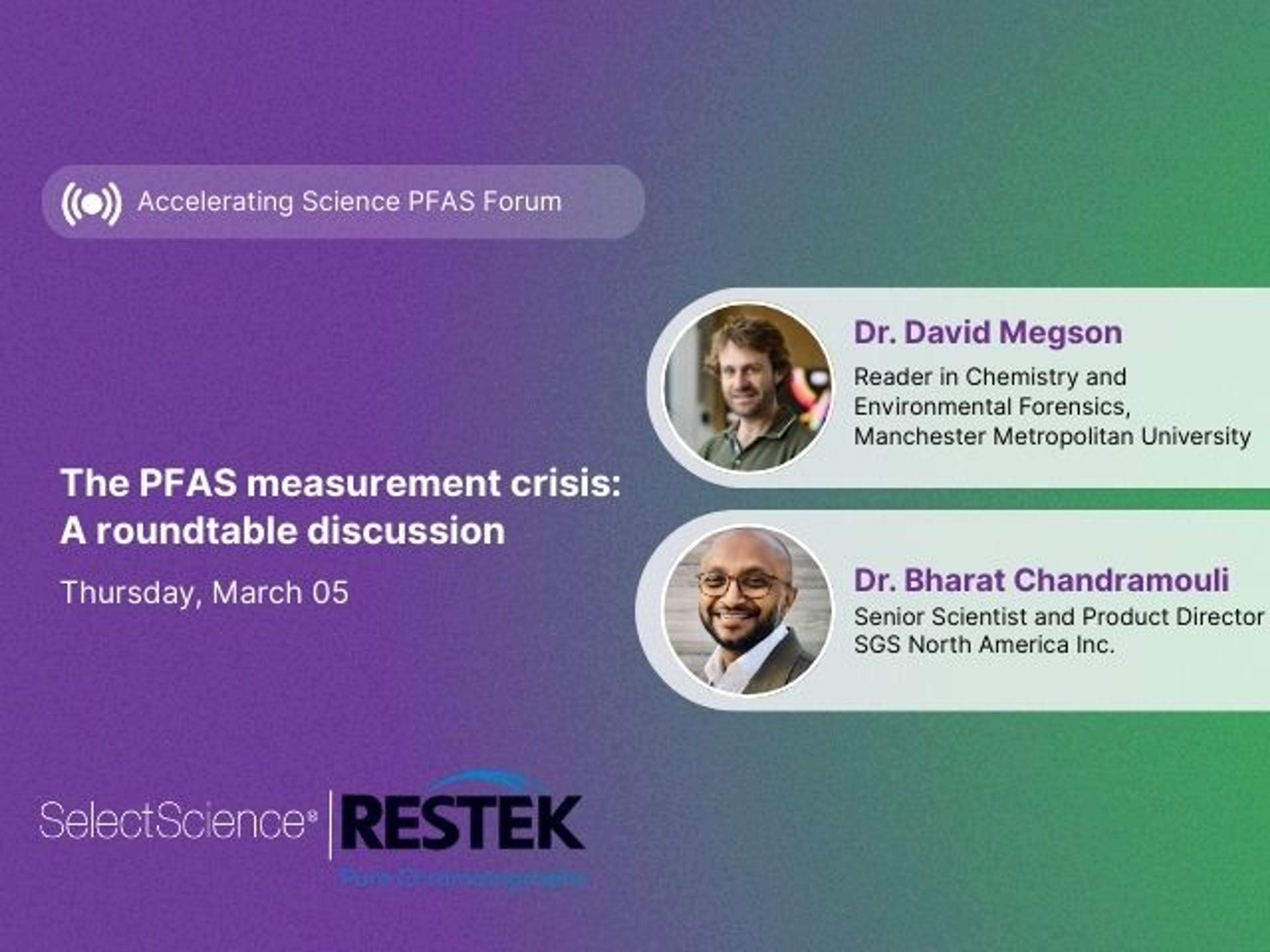 The PFAS measurement crisis: A roundtable discussion  