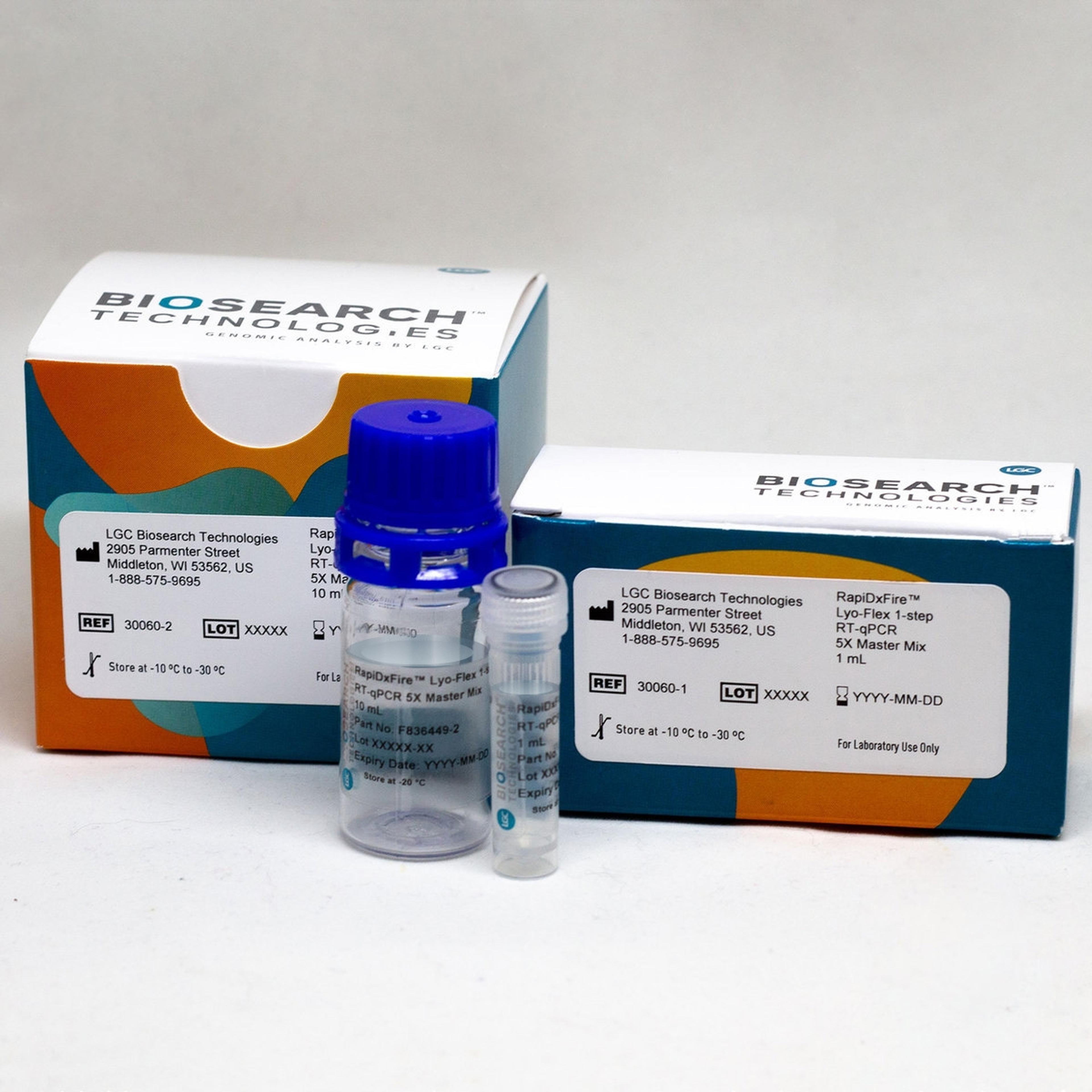 RapiDxFire™ Lyo-Flex 1-Step RT-qPCR 5X Master Mix - LGC Biosearch Technologies - Life Sciences