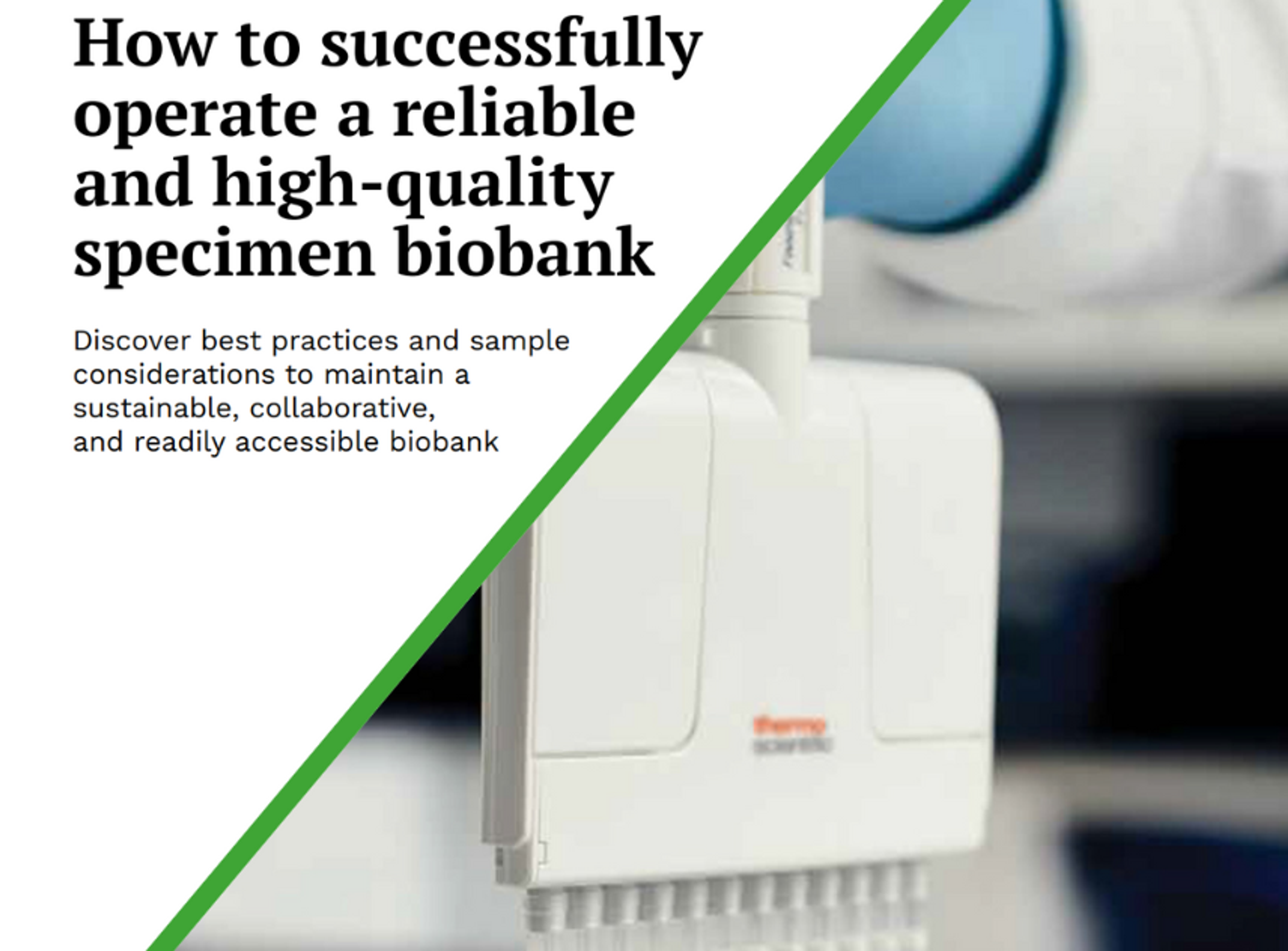 High-quality specimen biobank