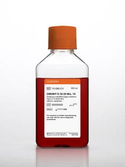Corning® 500 mL DMEM (Dulbecco’s Modified Eagle’s Medium)/F12 50:50 Mix - Corning Life Sciences