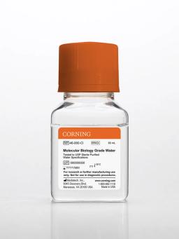 Corning® 100 mL Molecular Biology Grade Water Tested to USP Sterile Purified Water Specifications - Corning Life Sciences