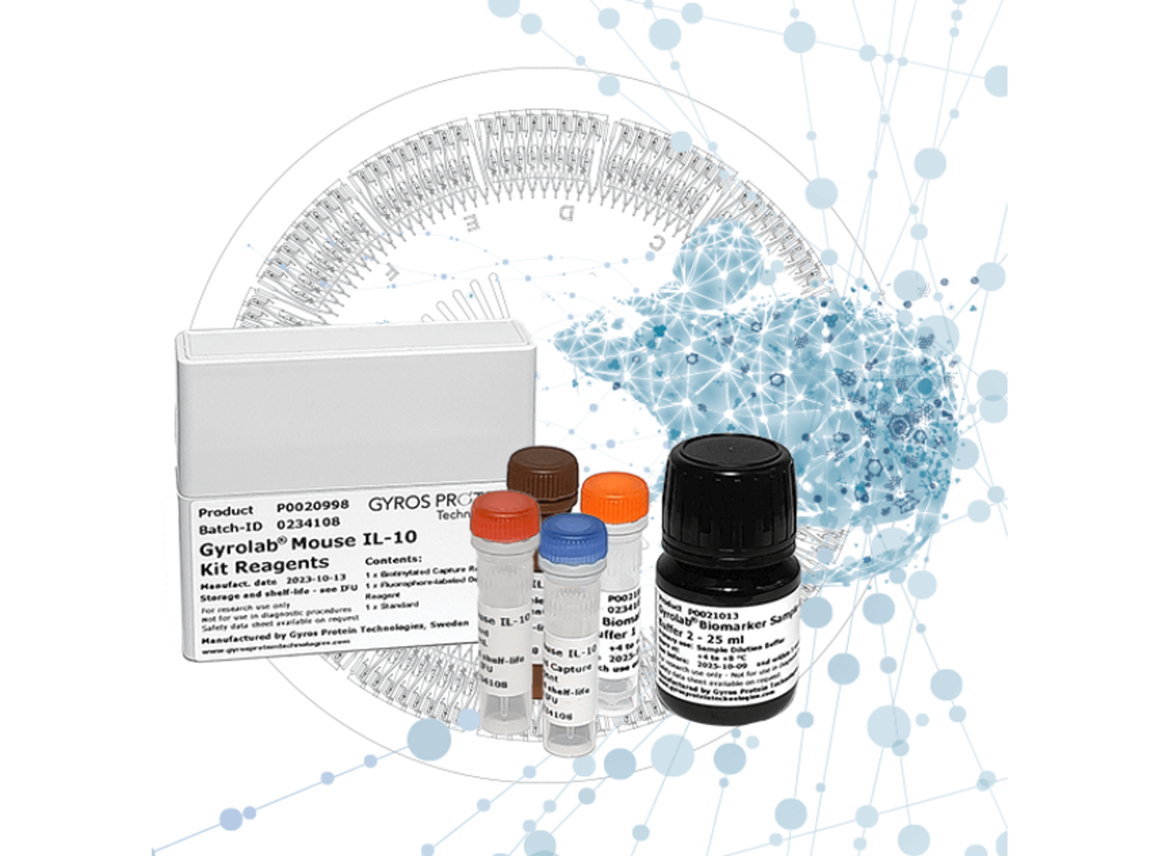 Gyrolab® Mouse IL-10 Kit - Gyros Protein Technologies - Life Sciences