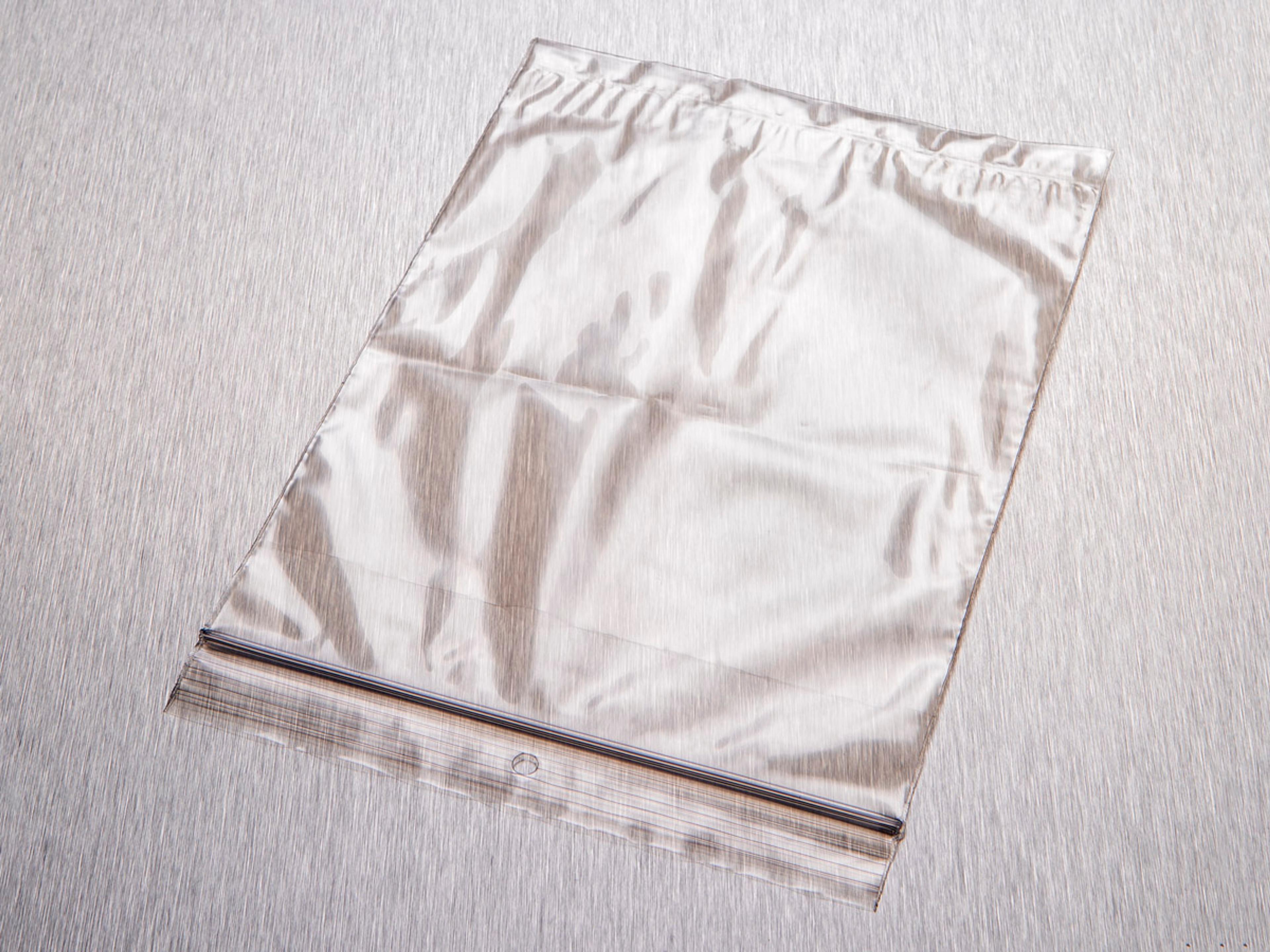 Corning® Gosselin™ Resealable Plastic Bag, Double Pocket,  Height 200 mm, Width 150 mm, PE, 4000/Case - Corning Life Sciences