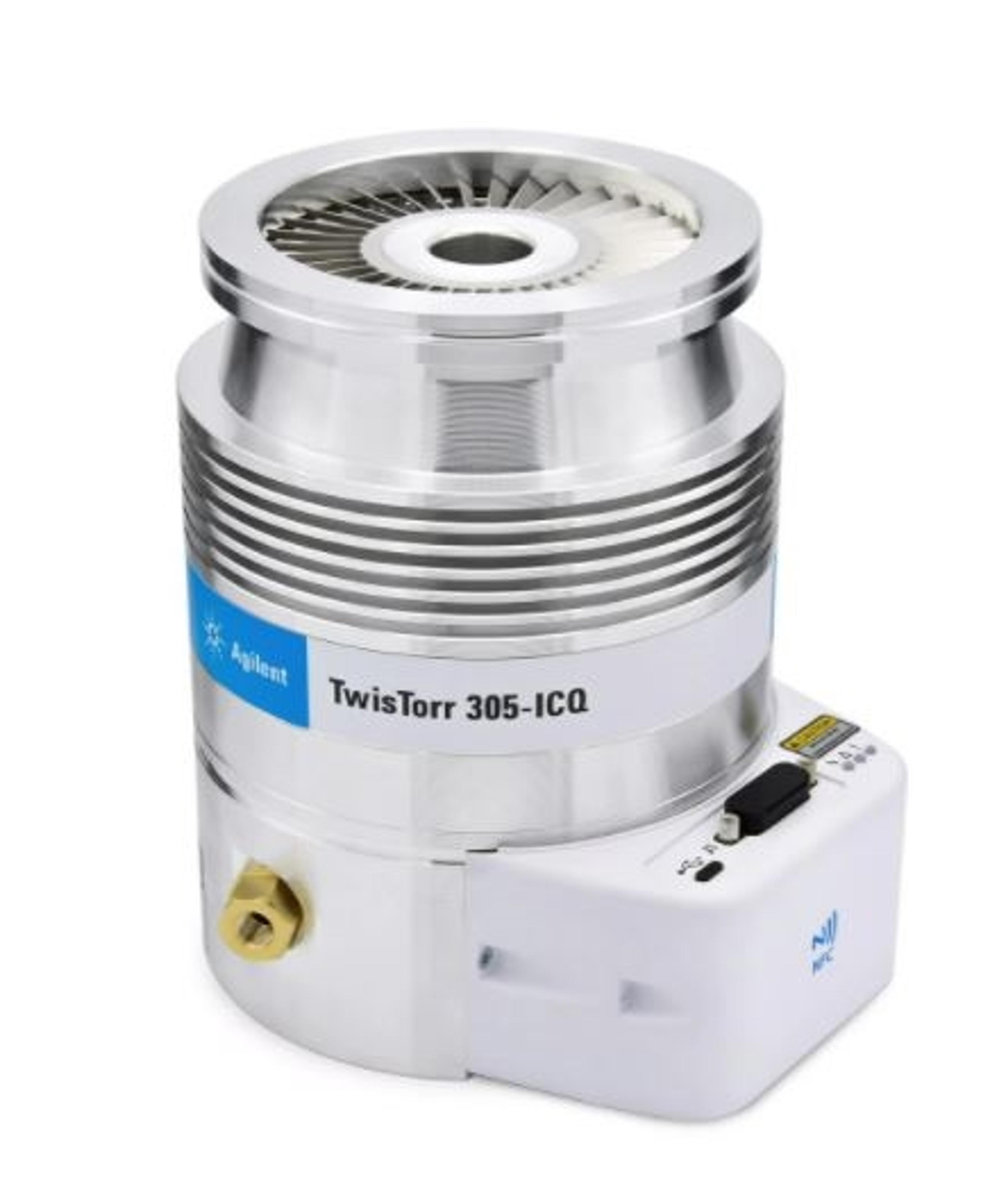 TwisTorr 305-ICQ Turbo Pump with Integrated Controller - Agilent Technologies - General Lab