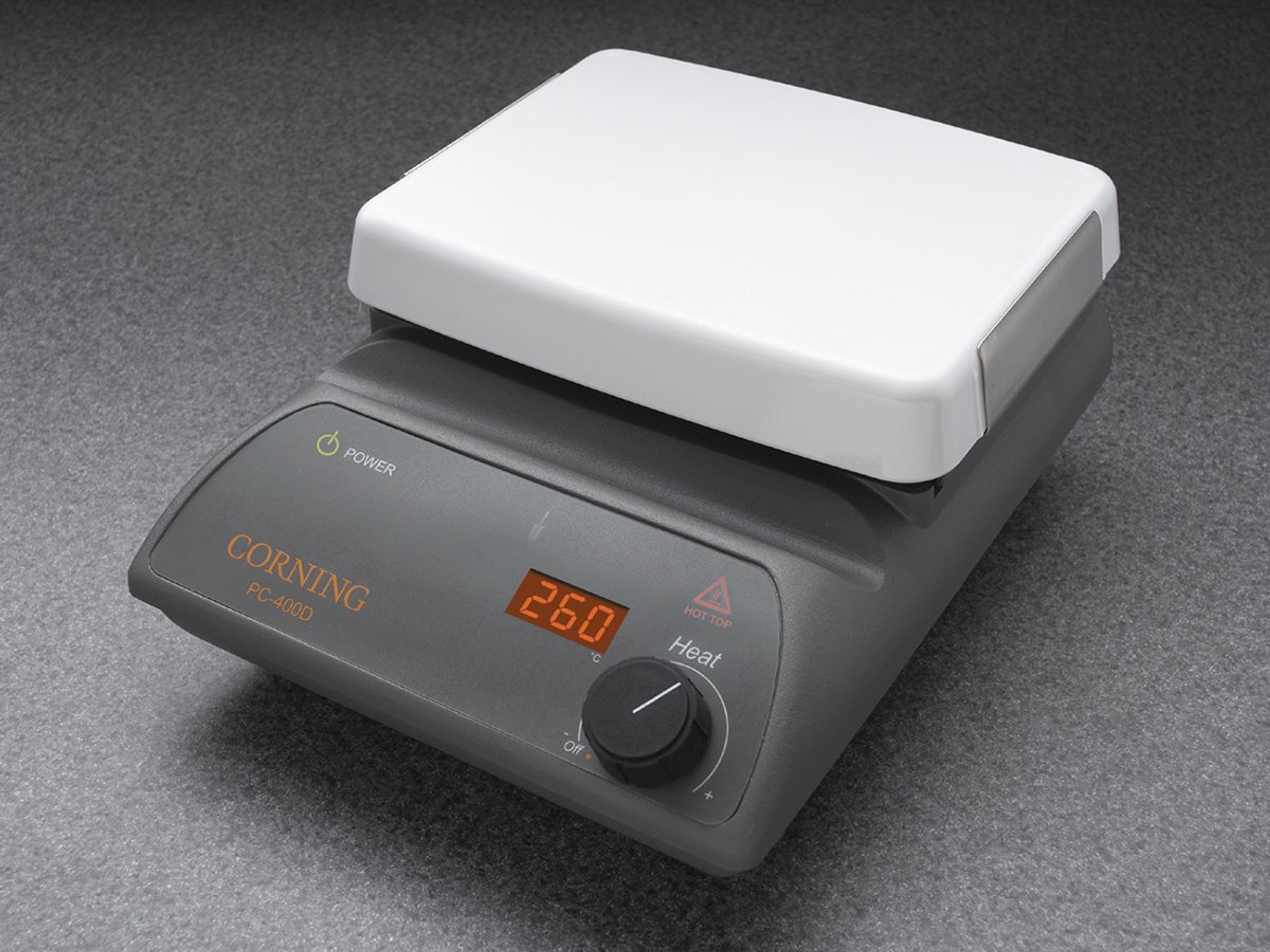 Corning® 5 x 7 Inch Top PC-400D Hot Plate with Digital Display, 120V/60Hz - Corning Life Sciences
