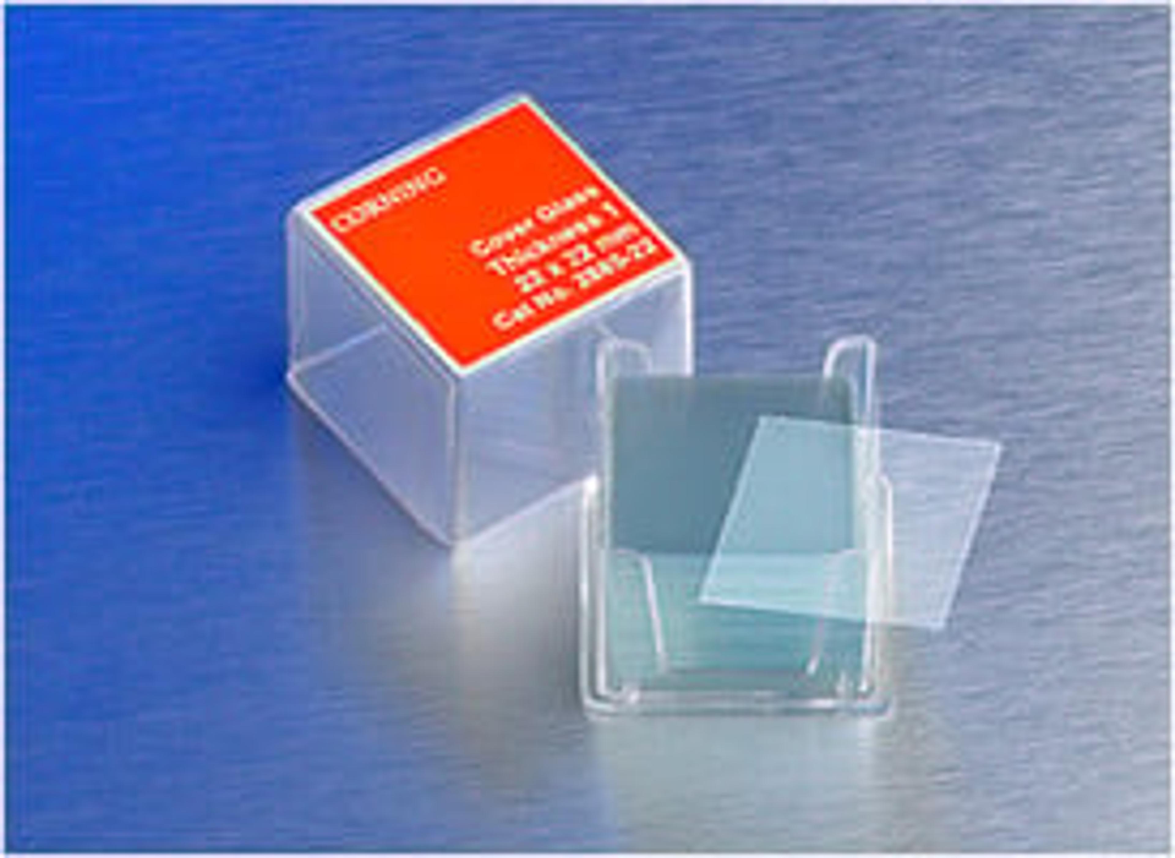 Corning® 18x18 mm Square #1 Cover Glass - Corning Life Sciences - Life Sciences
