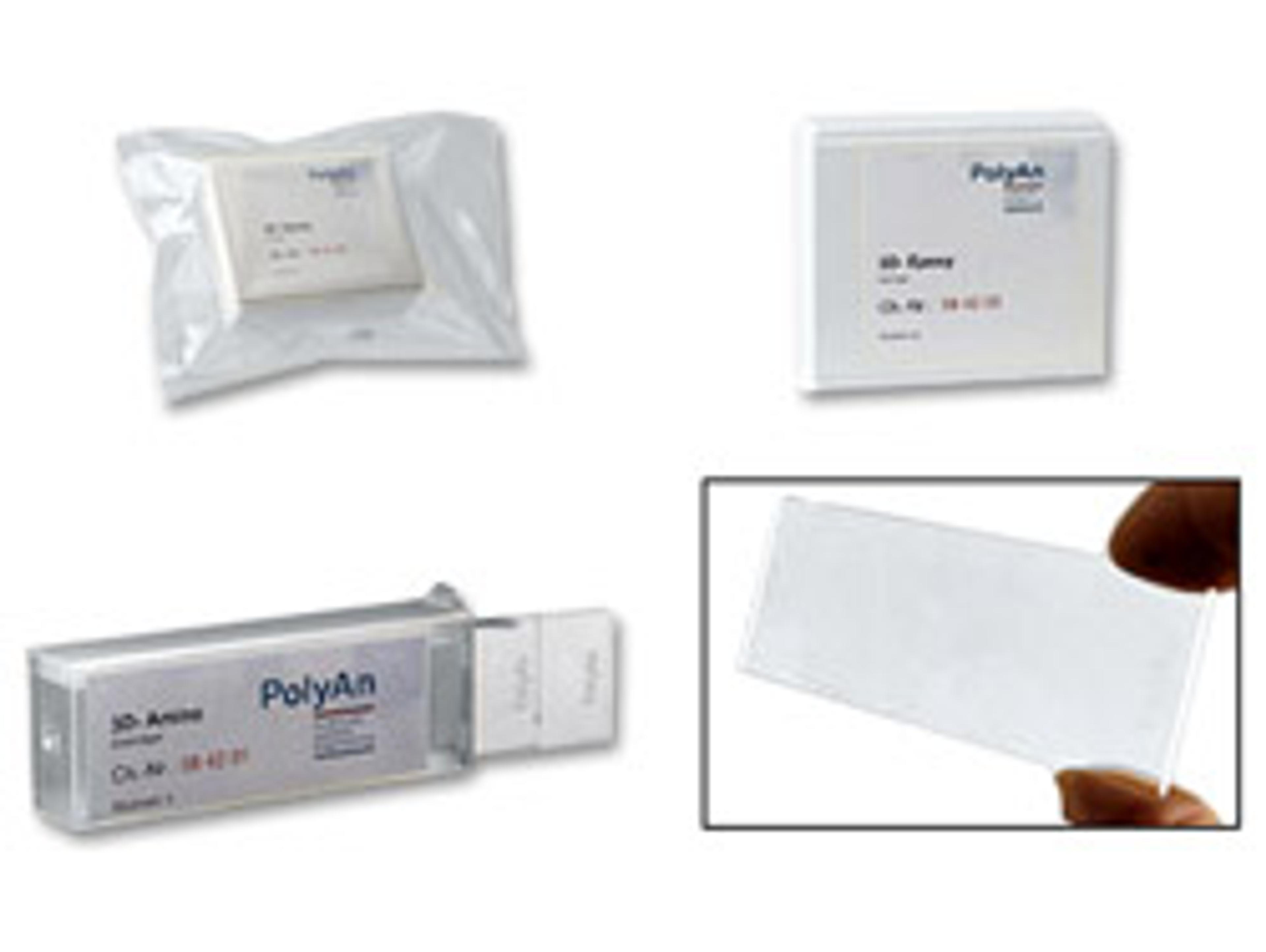 Covalent coated Streptavidin glass slide (5 Slides/Box) - AutoMate Scientific Inc. - Drug discovery > Target Discovery