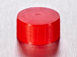 Corning® Gosselin™ Screw Cap for 40 mL Straight Container, Red PE, 450/Bag, 3150/Case - Corning Life Sciences