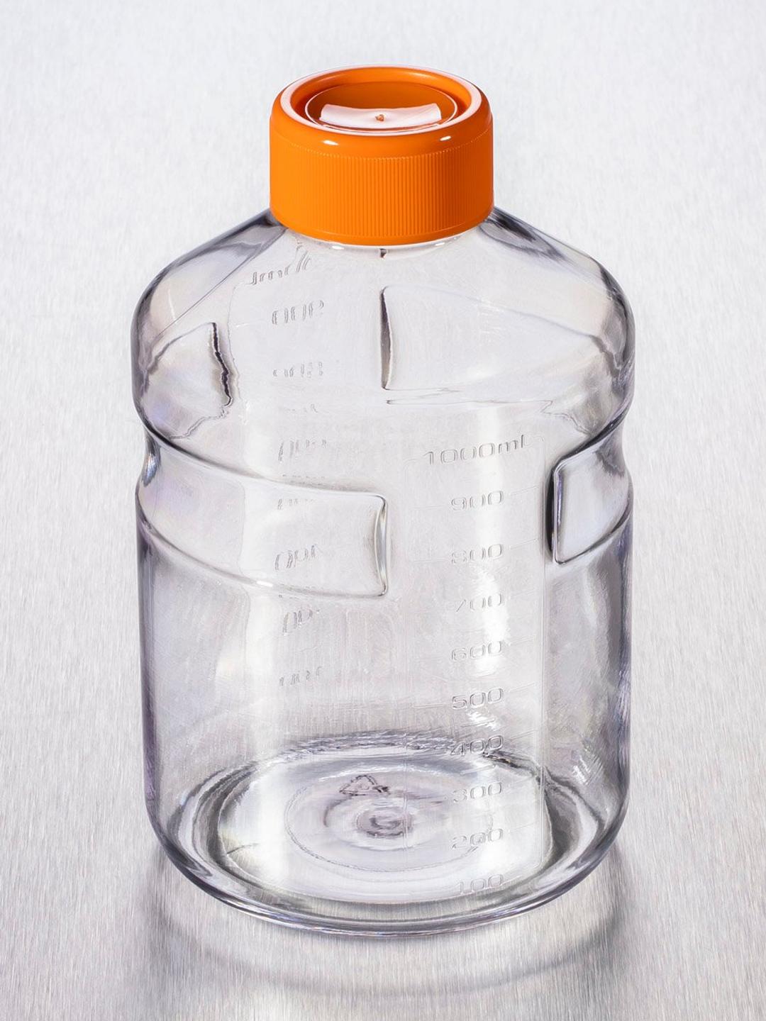 Corning® 1L Easy Grip Polystyrene Storage Bottles with 45 mm Caps - Corning Life Sciences - General Lab