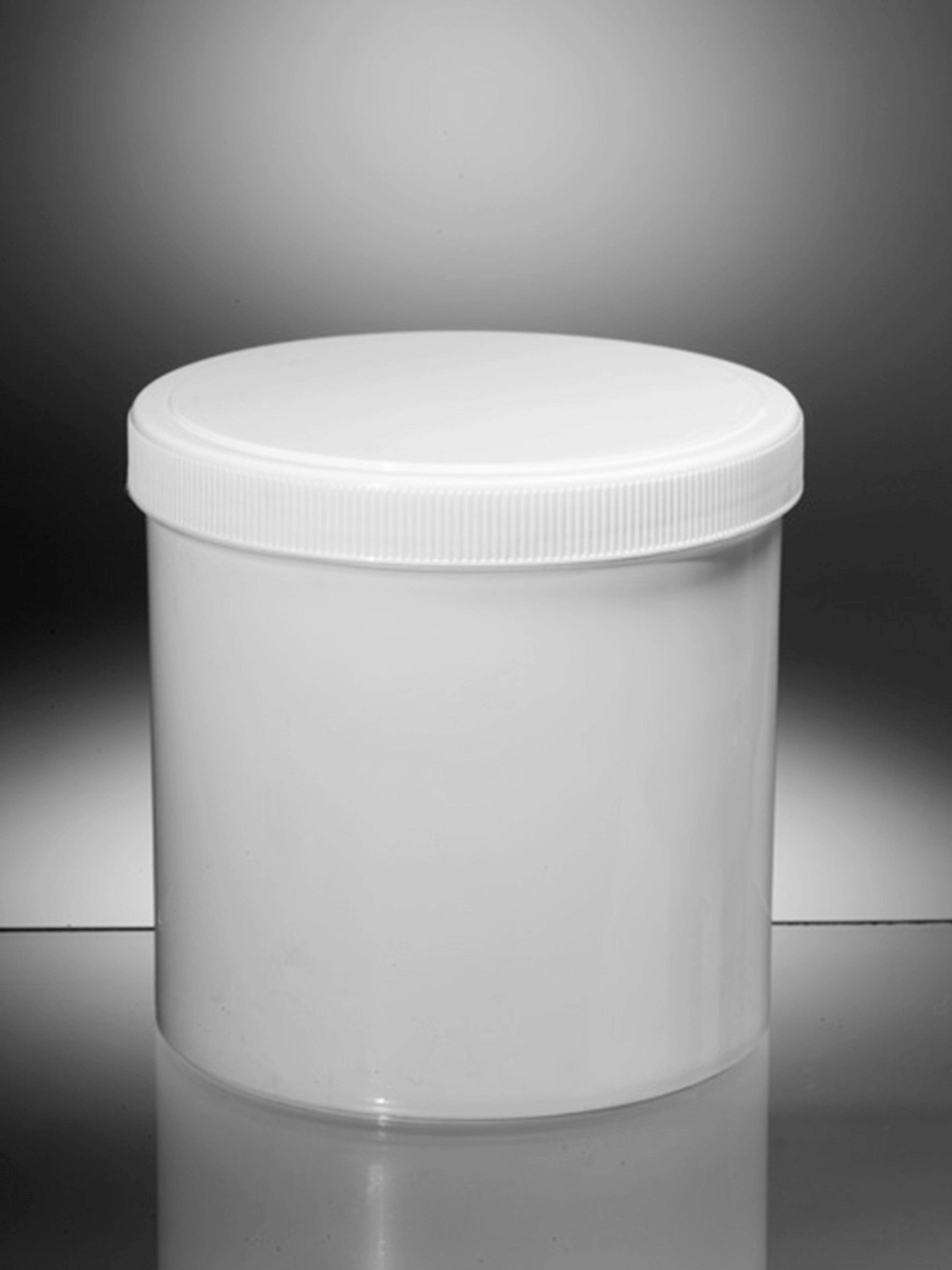 Corning® Gosselin™ Pot, 775 mL, White PP, White Screw Cap with Seal, Assembled, 100/Case - Corning Life Sciences
