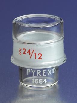PYREX® 4 mL Parr Weighing Bottle with External 24/12 Standard Taper Joint - Corning Life Sciences - General Lab
