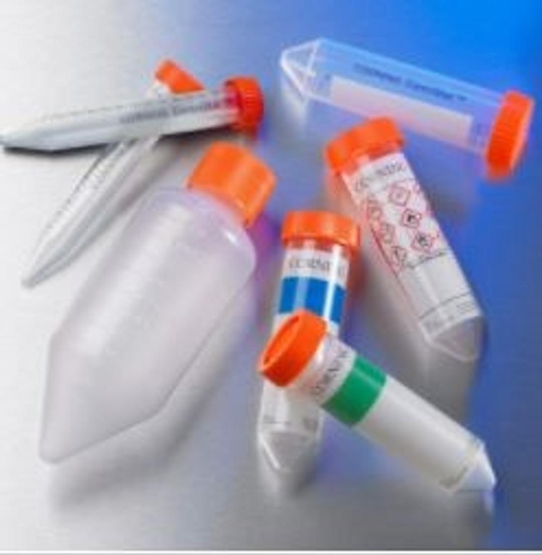 Corning® 15 mL PP Centrifuge Tubes, Rack Packed with Plug Seal Cap, Sterile, 50/Rack, 500/Case - Corning Life Sciences - General Lab