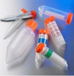 Corning® 15 mL PP Centrifuge Tubes, Rack Packed with Plug Seal Cap, Sterile, 50/Rack, 500/Case - Corning Life Sciences - General Lab