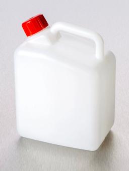 Corning® Gosselin™ Jerrycan, 2.5 L, HDPE, Red Screw Cap, Assembled, 36/Case - Corning Life Sciences