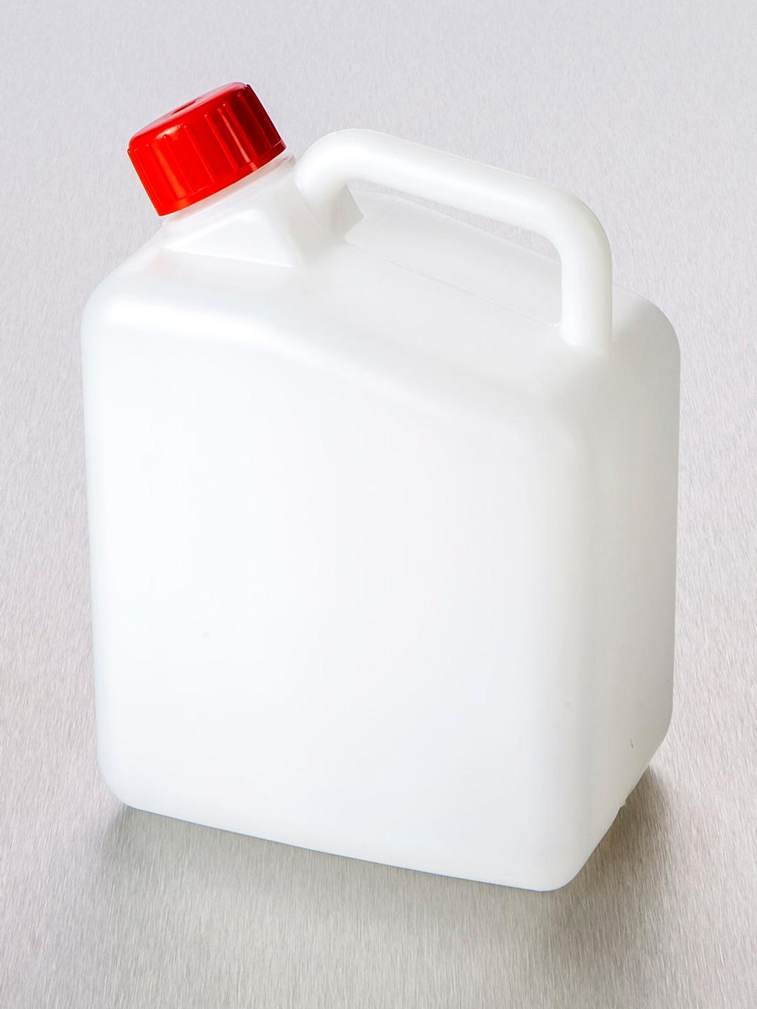 Corning® Gosselin™ Jerrycan, 2.5 L, HDPE, Red Screw Cap, Assembled, 36/Case - Corning Life Sciences