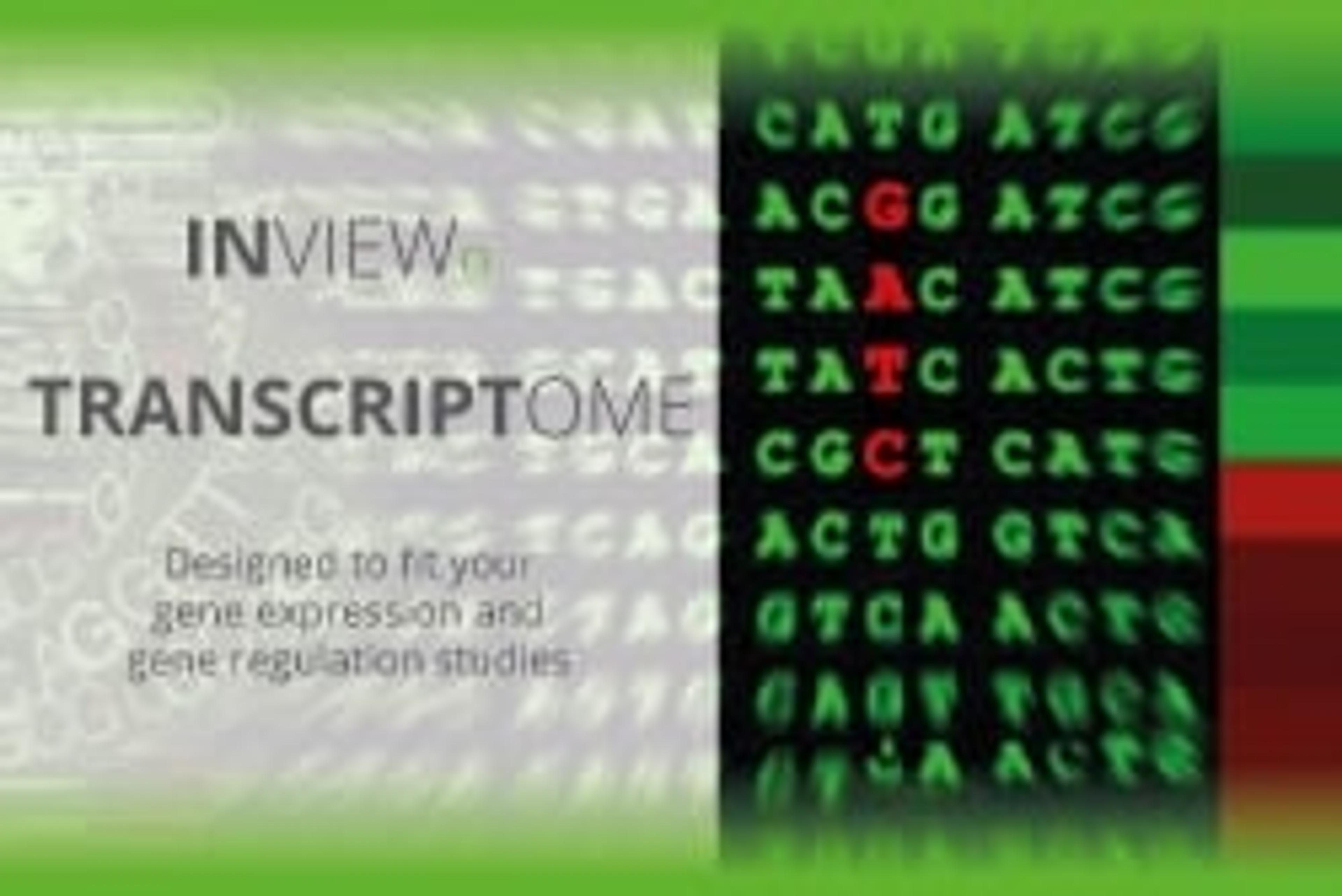 INVIEW™ TRANSCRIPTOME - GATC Biotech - Life Sciences