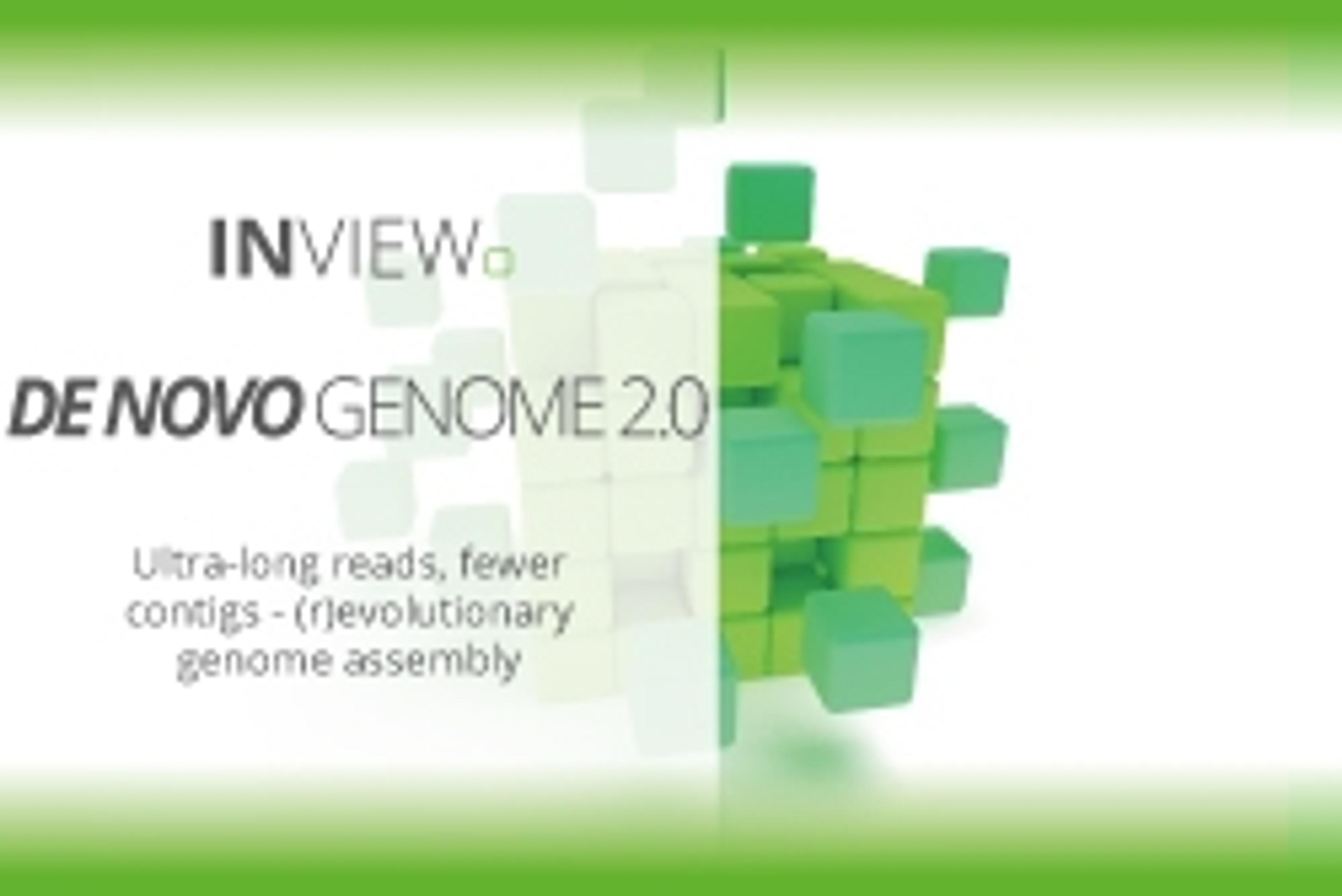 INVIEW™ DE NOVO GENOME 2.0 - GATC Biotech - Life Sciences