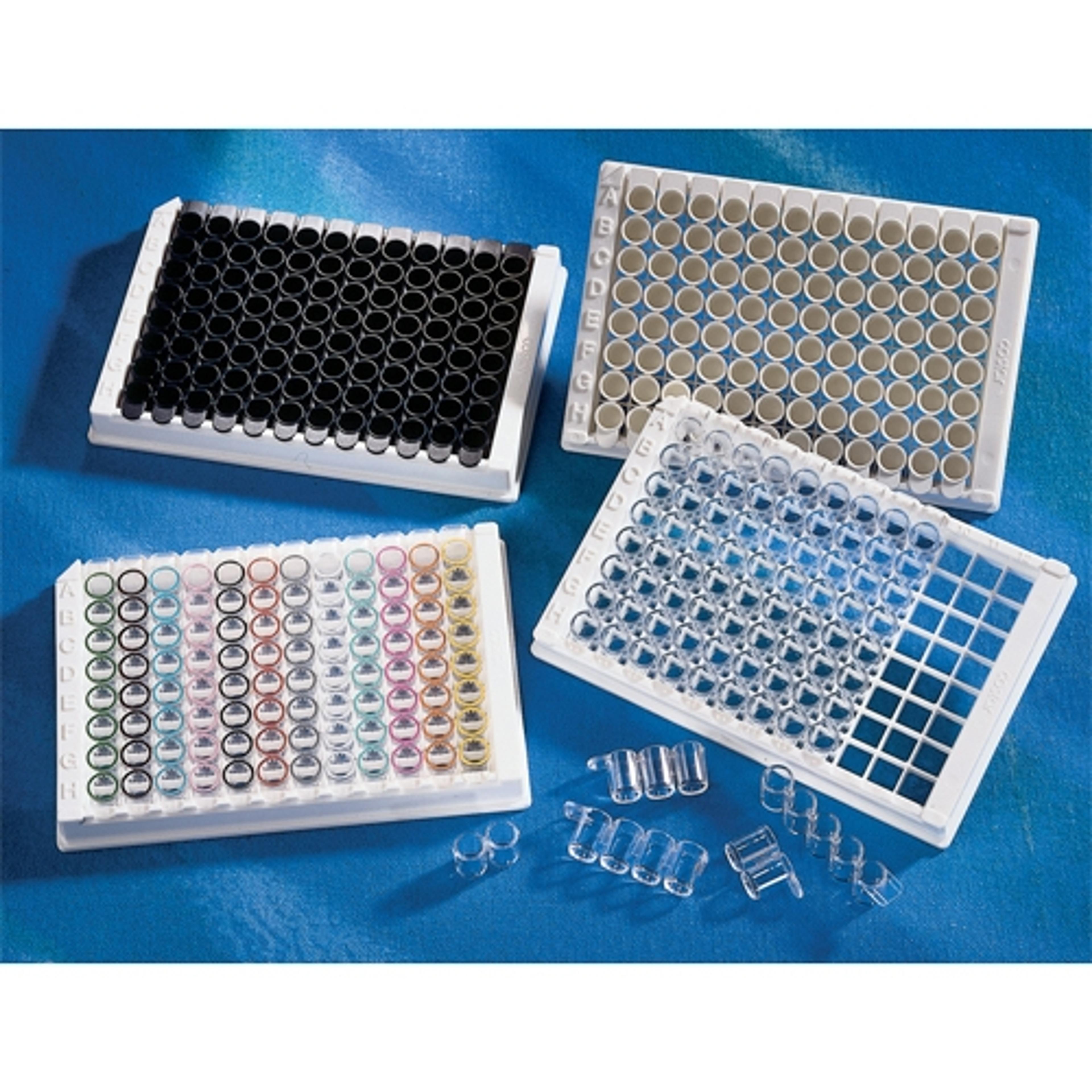 Corning® 96-well Clear Polystyrene High Bind Stripwell™ Microplate, 25 per Bag, without Lid, Nonsterile - Corning Life Sciences - Life Sciences