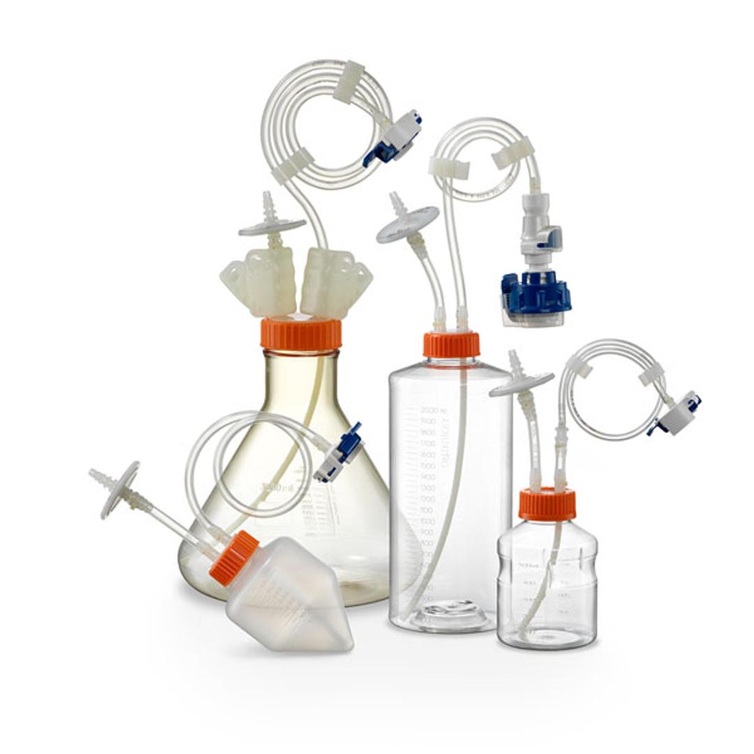 Corning® Ascent® 500ml Storage Bottle  with 1/8” Aseptic Connector - Corning Life Sciences - General Lab