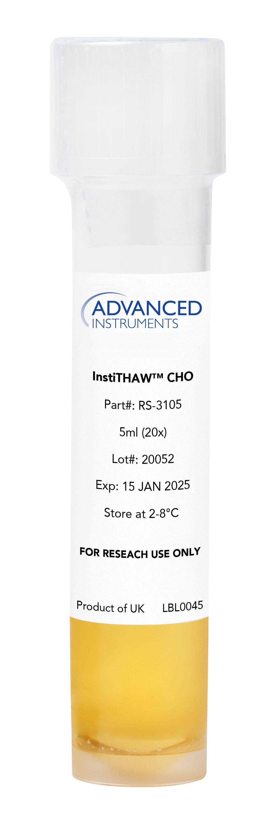 Solentim InstiTHAW™ CHO - Nova Biomedical Osmometers - Life Sciences