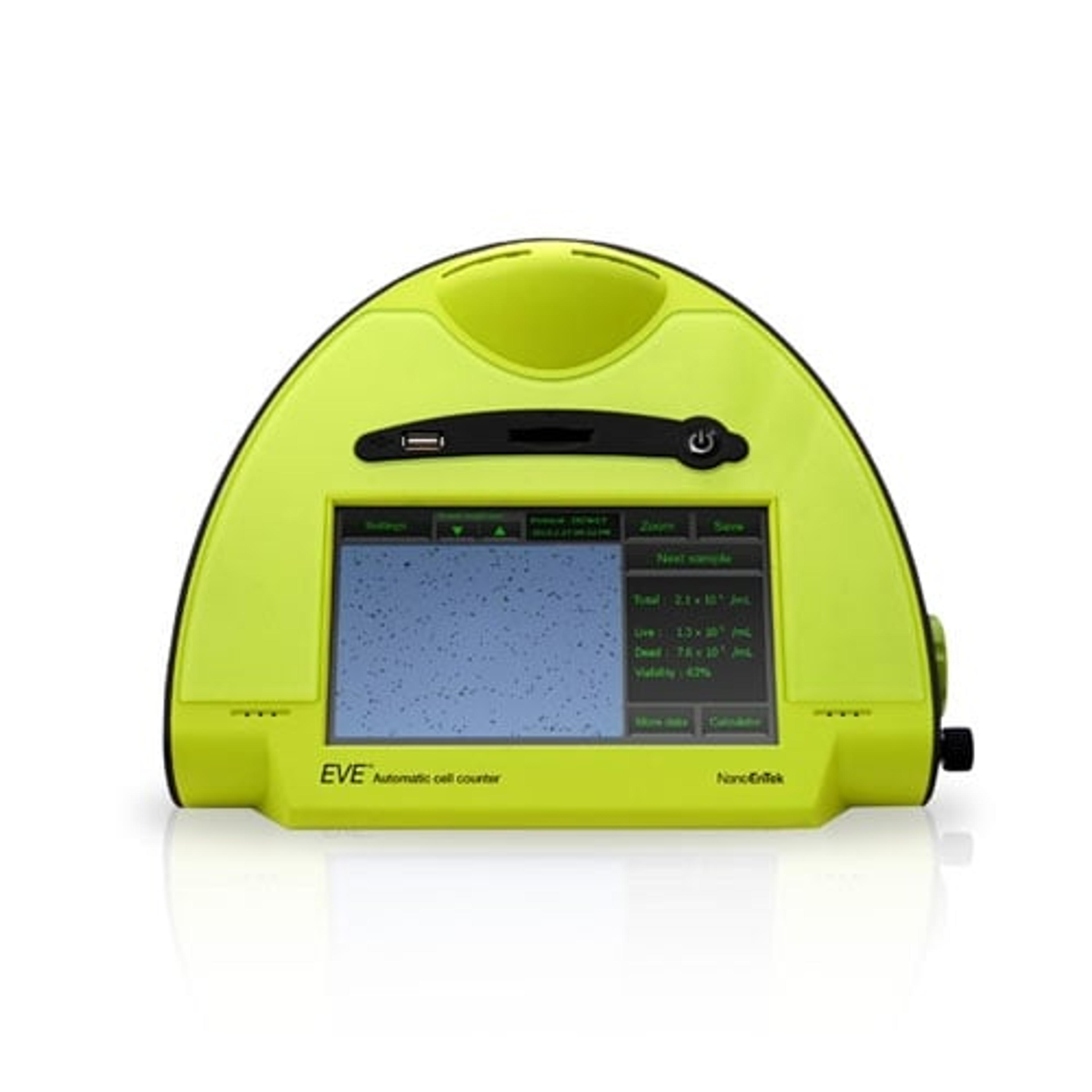 EVE: One of the Fastest Cell Counters - NanoEntek - Life Sciences