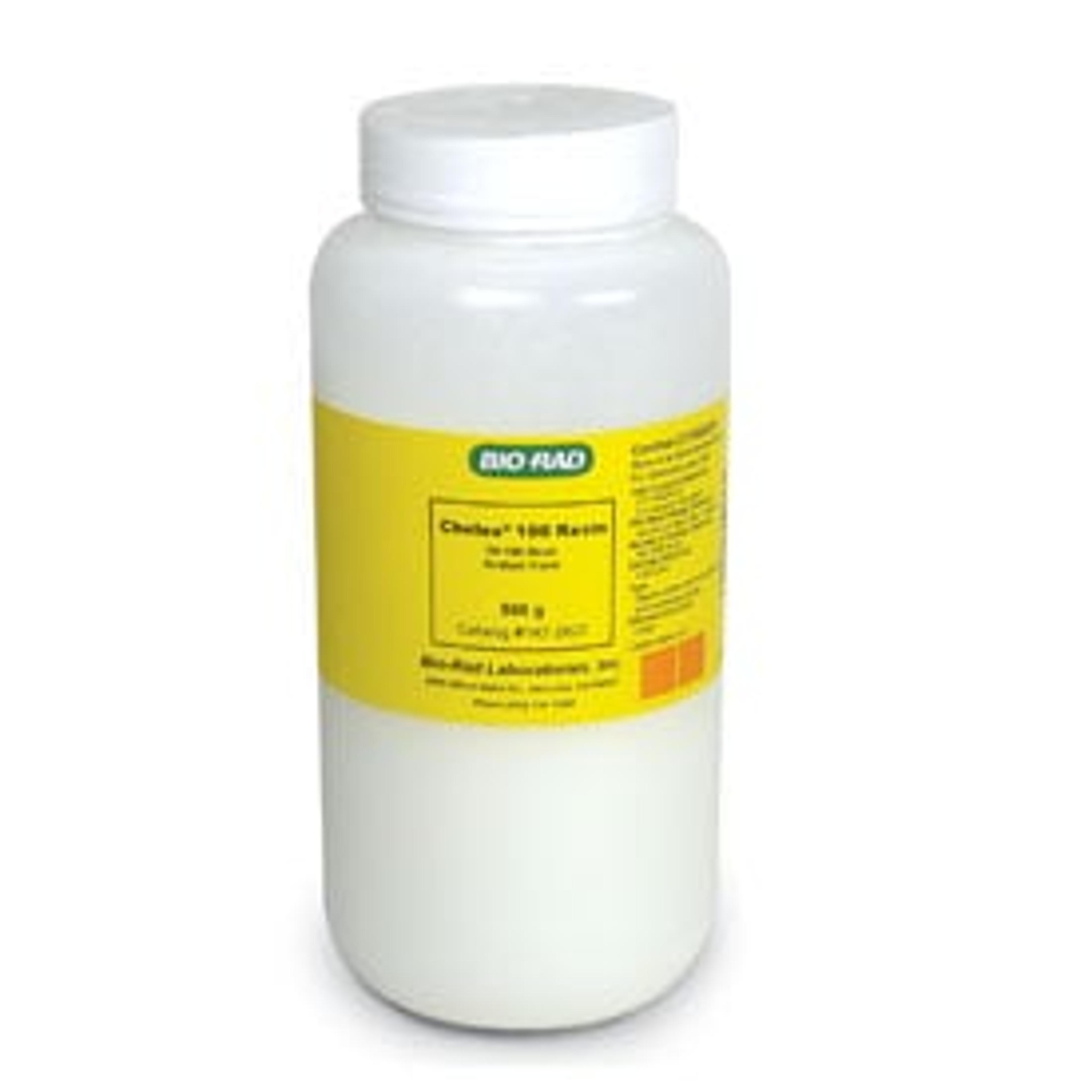 Chelex® 100 Chelating Resin, analytical grade, 50–100 mesh, sodium form, 500 g - Bio-Rad - Separations