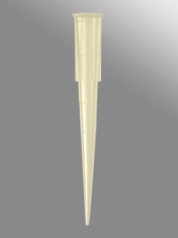 Axygen® 200 µL Universal Fit Pipet Tips, Beveled, Graduated, Hinged Racks, Yellow, Sterile, 96Tips/Rack,10 Racks/Pack,5 Pack/Case - Corning Life Sciences