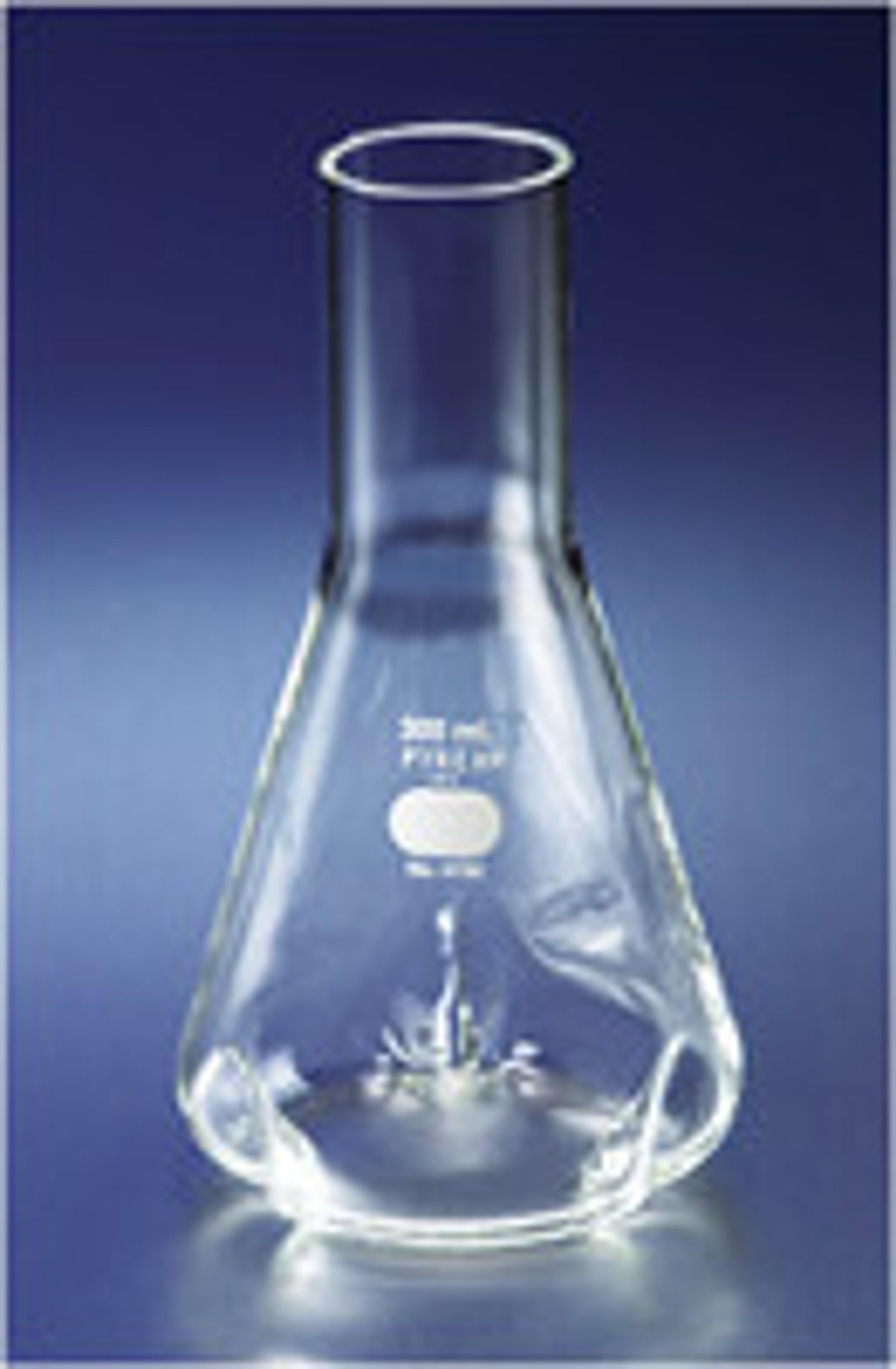 PYREX® 500 mL Delong Shaker Erlenmeyer Flask with Extra Deep Baffles - Corning Life Sciences - Life Sciences