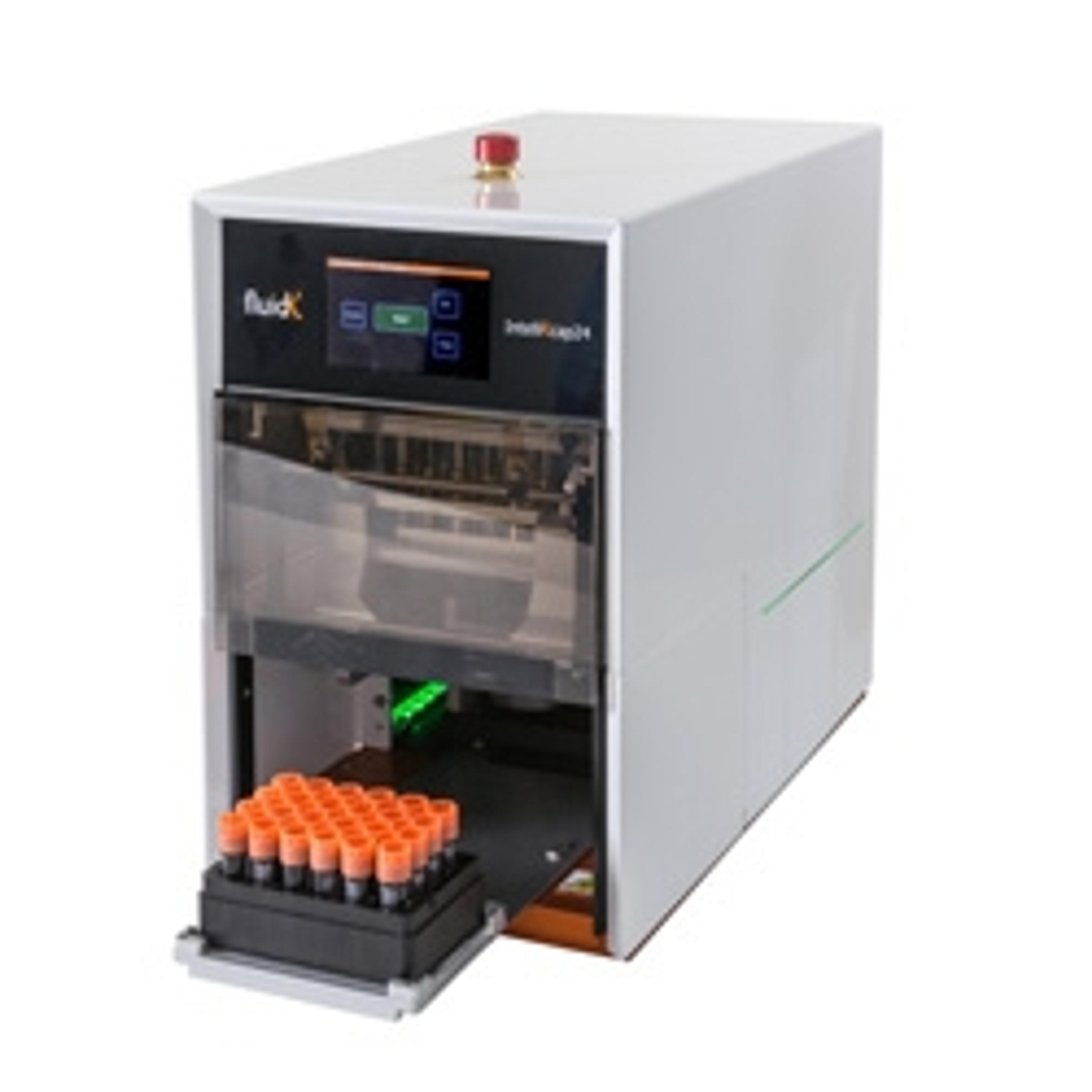 FluidX™ IntelliXcap 24 - 24-Format Screw Top Tube Rack Capper/Decapper - Brooks Life Sciences - Lab Automation