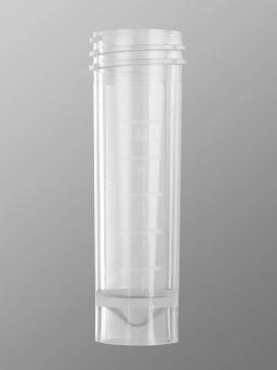 Axygen® 5 mL Self Standing Screw Cap Transport Tube, Clear, Nonsterile, 500 Tubes/Pack, 4 Packs/Case - Corning Life Sciences