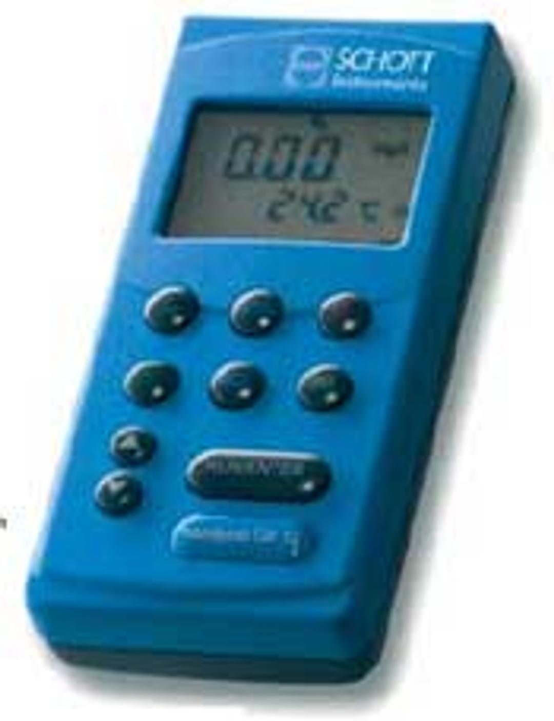 Portable oxygen meter with GLP functions handylab OX12 - Schott Instruments GmbH - Environmental