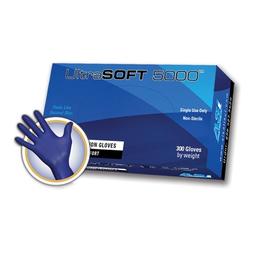 UltraSOFT 5000™ Nitrile Gloves, Powder-Free, 3000/Case - Alkali Scientific - Forensics