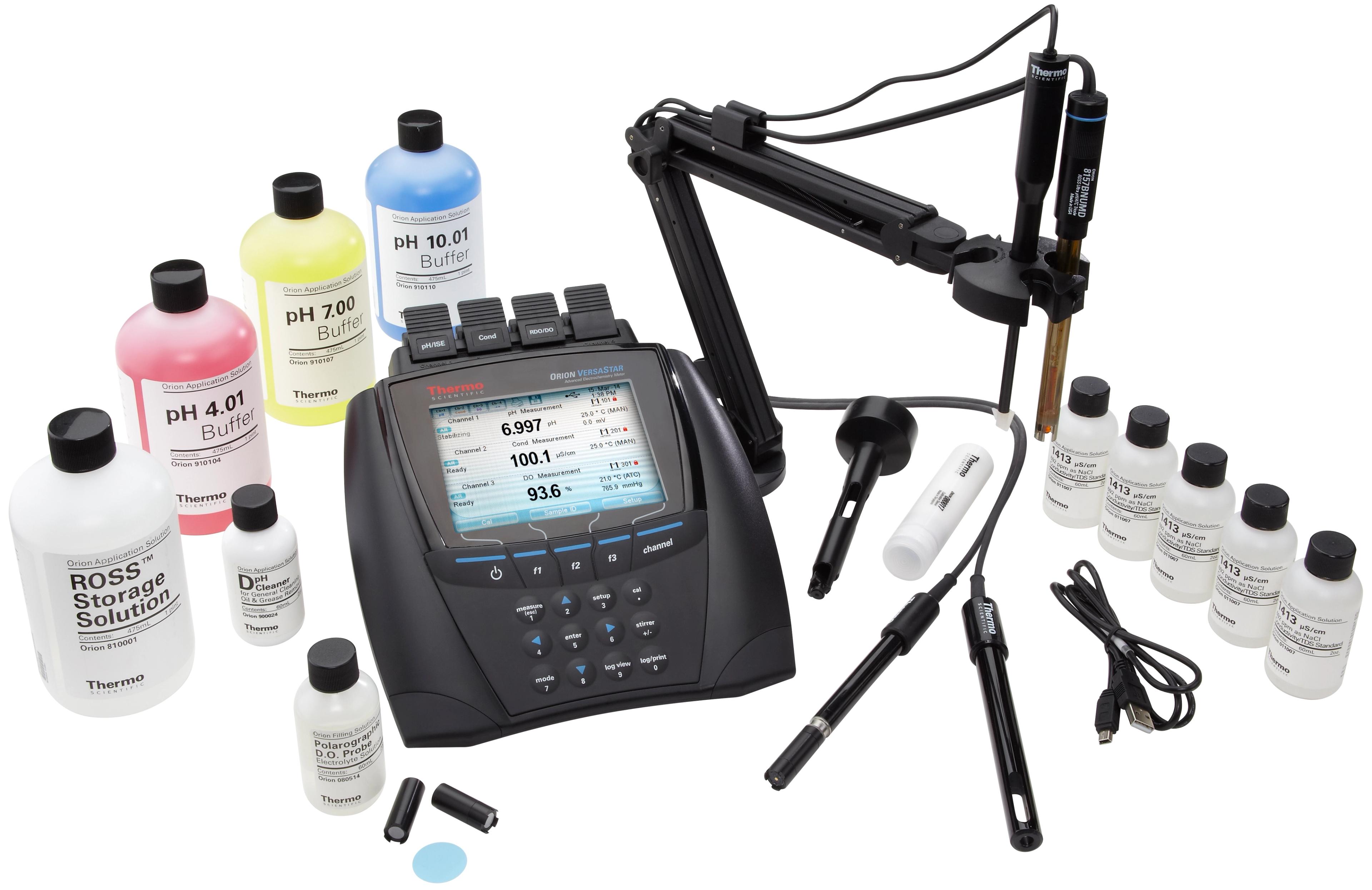 Orion Versa Star Pro pH/ISE/Conductivity/Dissolved Oxygen Multiparameter Benchtop Meter - Thermo Fisher Scientific - General Lab
