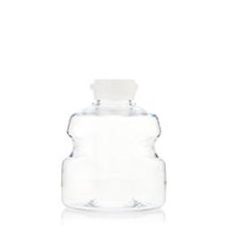 EZBiopure Titanium Round Bottle, PETG, 1L, GL45 Neck with Cap, Sterile, 24/CS - Foxx Life Sciences - Life Sciences