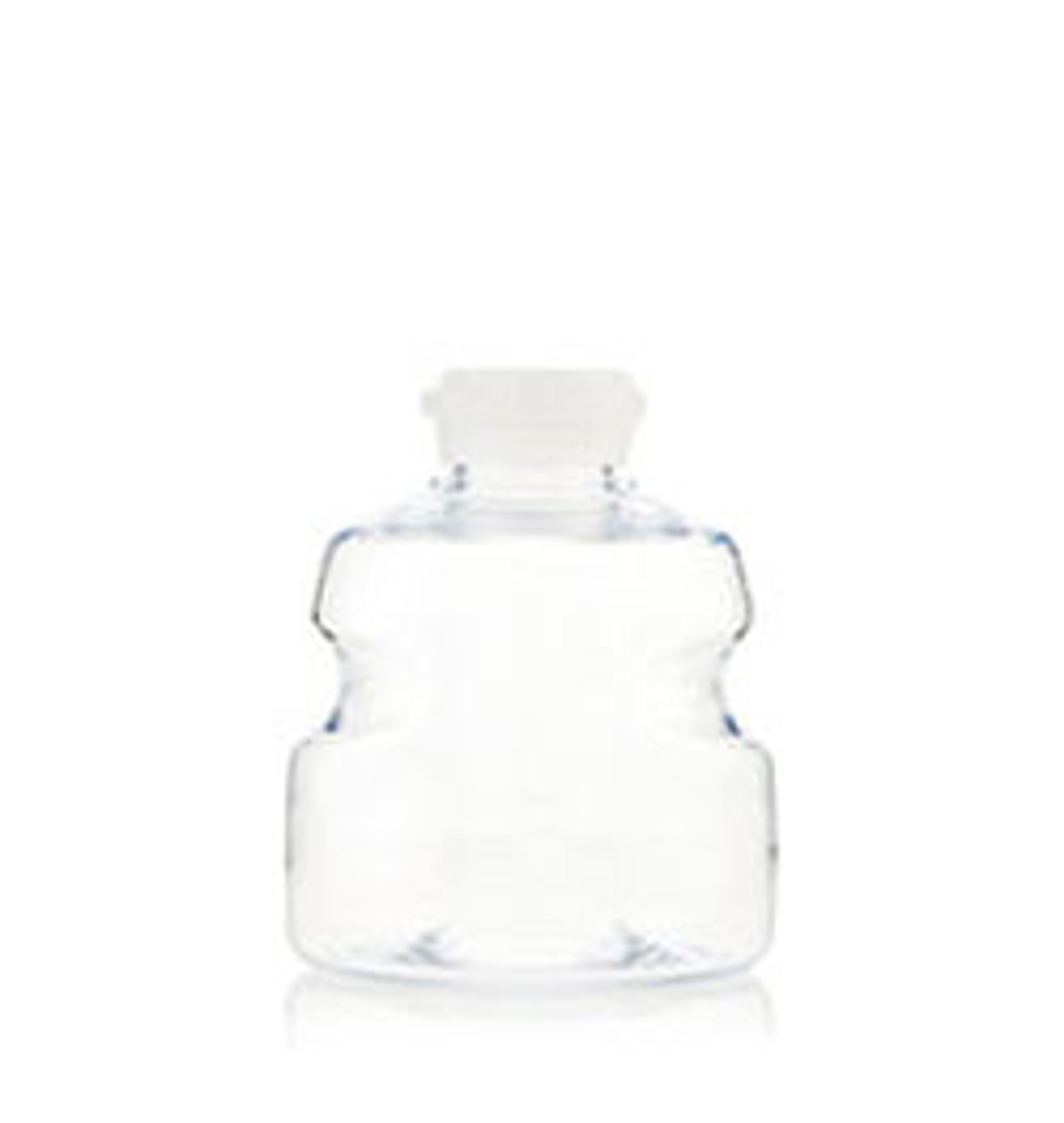 EZBiopure Titanium Round Bottle, PETG, 1L, GL45 Neck with Cap, Sterile, 24/CS - Foxx Life Sciences - Life Sciences