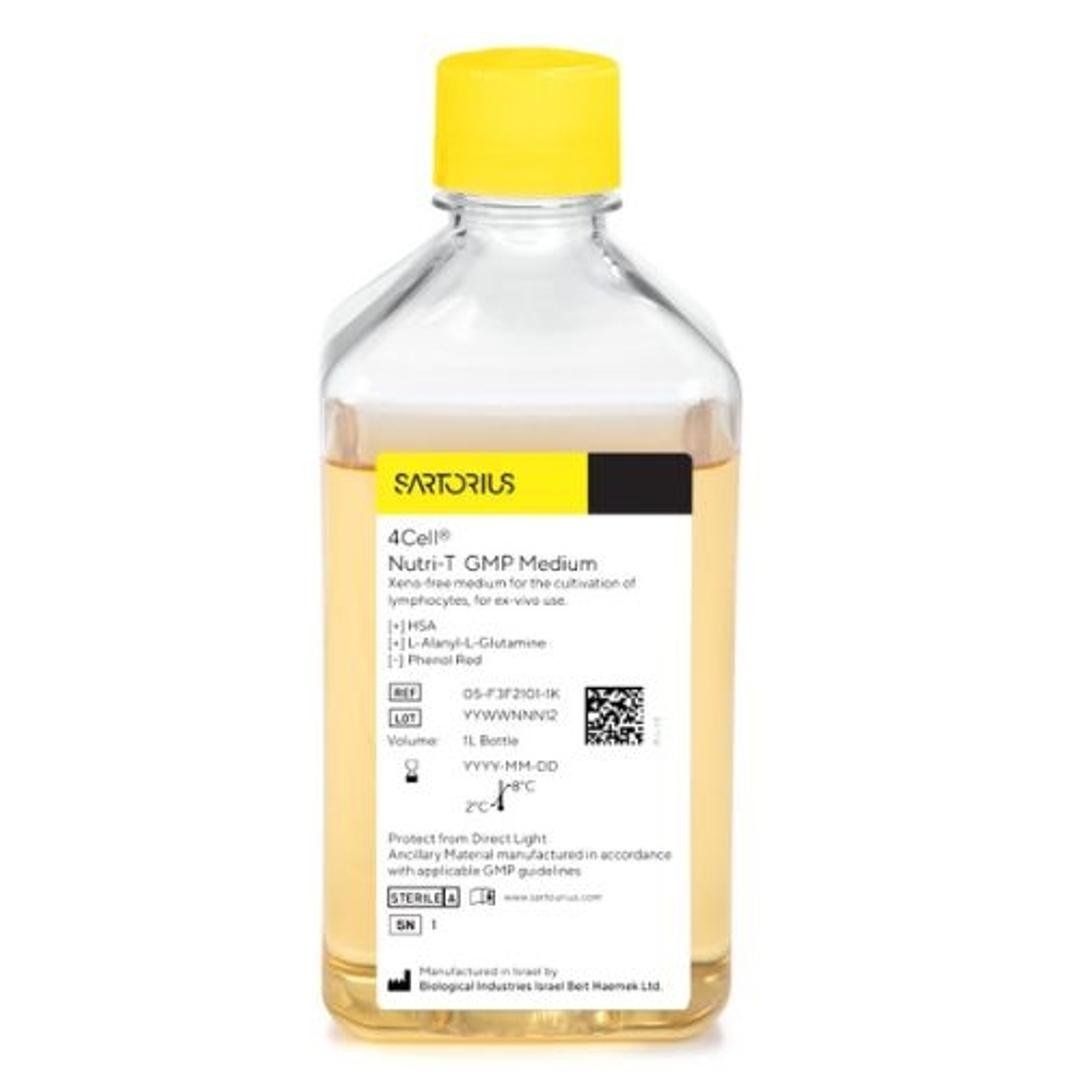 4Cell® Nutri-T GMP Media - Sartorius Group - Life Sciences