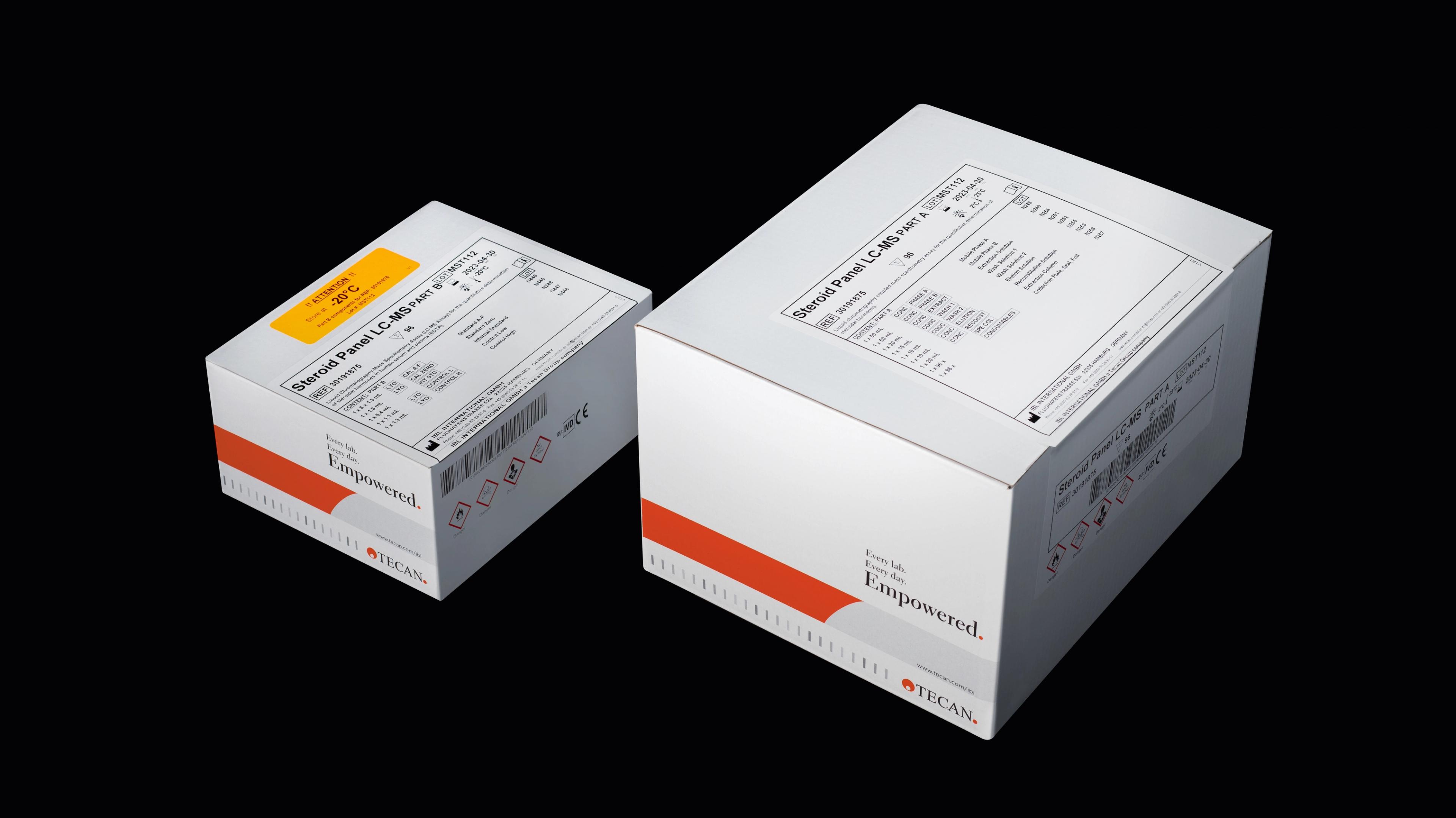 Steroid Panel LC-MS kit - Tecan - Separations