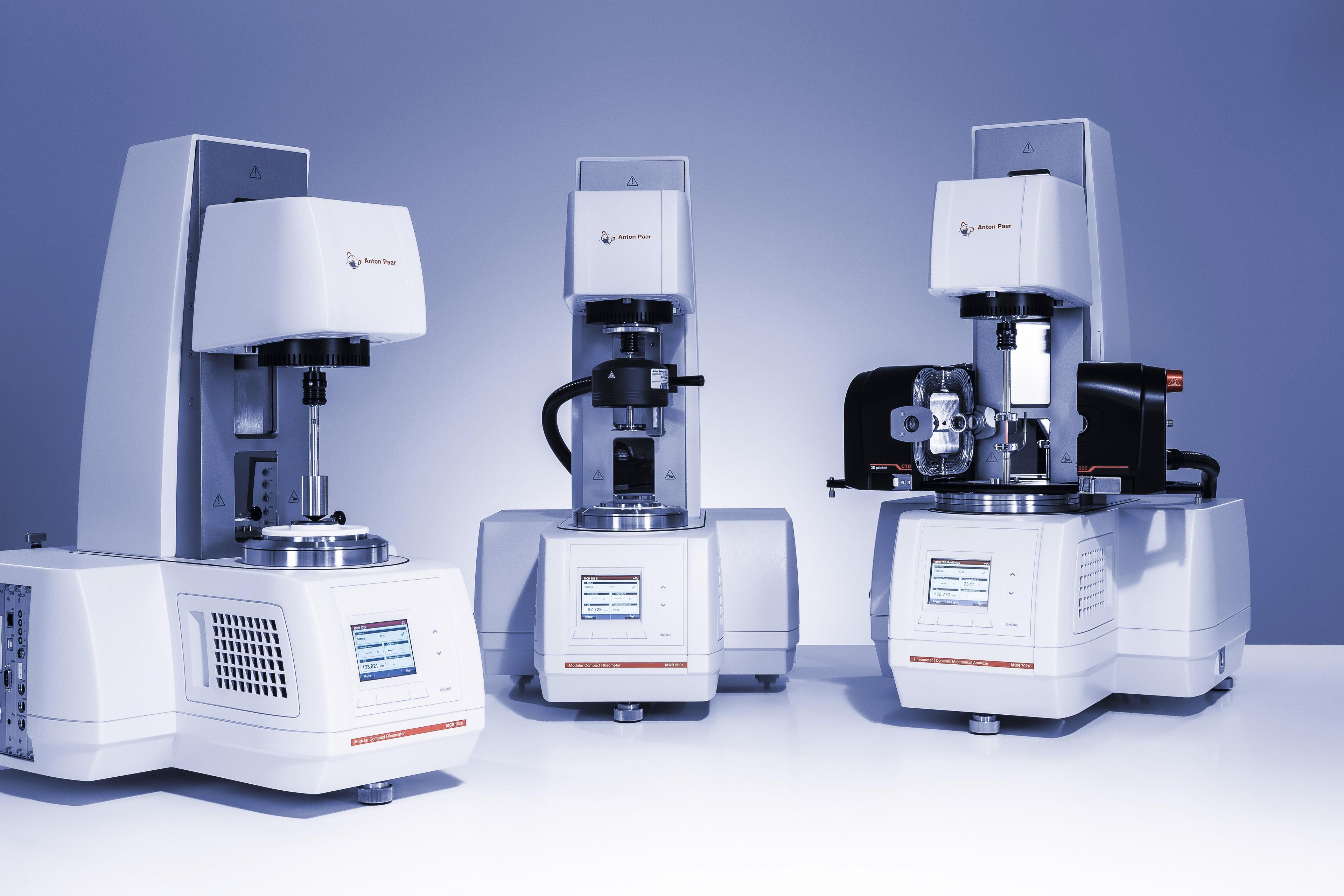 MCR Evolution Series Rheometers - Anton PAAR USA - Materials