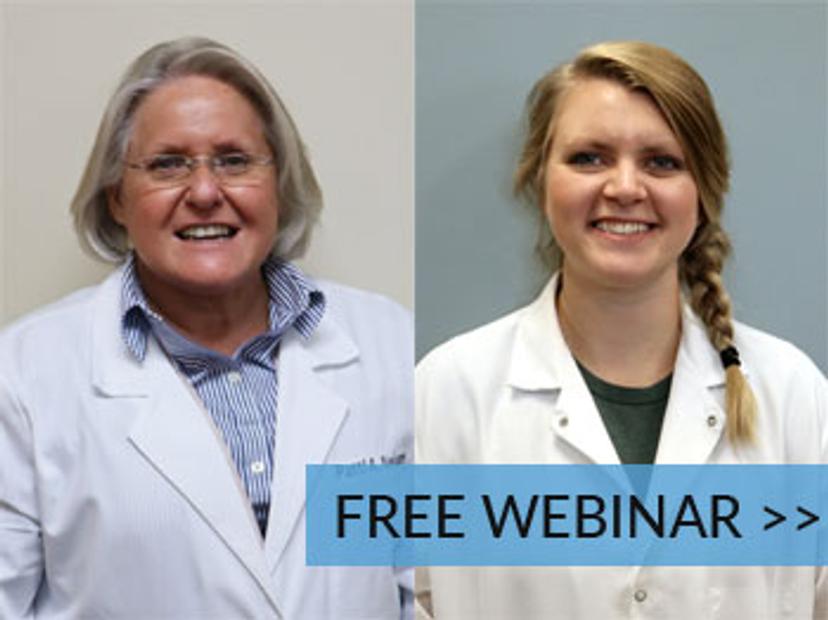 Patti Nelson, Application Scientist Manager, and Elizabeth Lasley, Application Scientist, ELITechGroup 