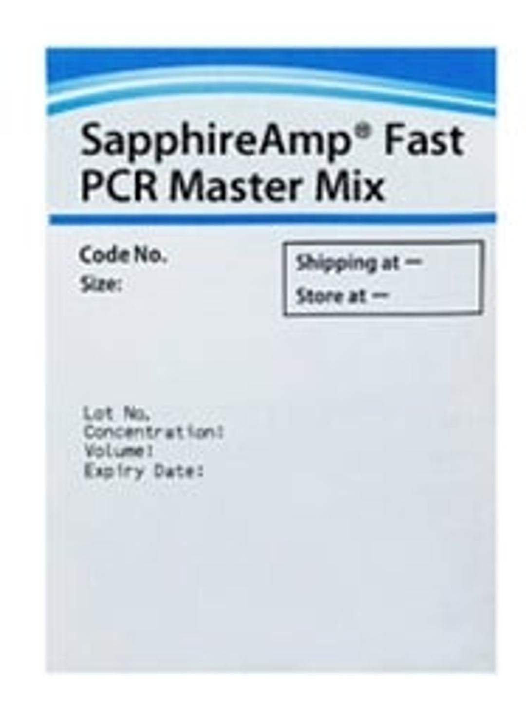 SapphireAmp® Fast PCR Master Mix - Takara Bio - Life Sciences