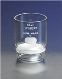 PYREX® 30 mL High Form Gooch Crucible with 30 mm Diameter Fine Porosity Fritted Disc - Corning Life Sciences - General Lab