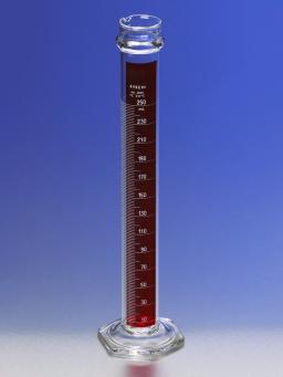 PYREX® 50 mL Single Metric Scale Cylinders, Reinforced Glass Bead, Lifetime Red™, TC - Corning Life Sciences - General Lab