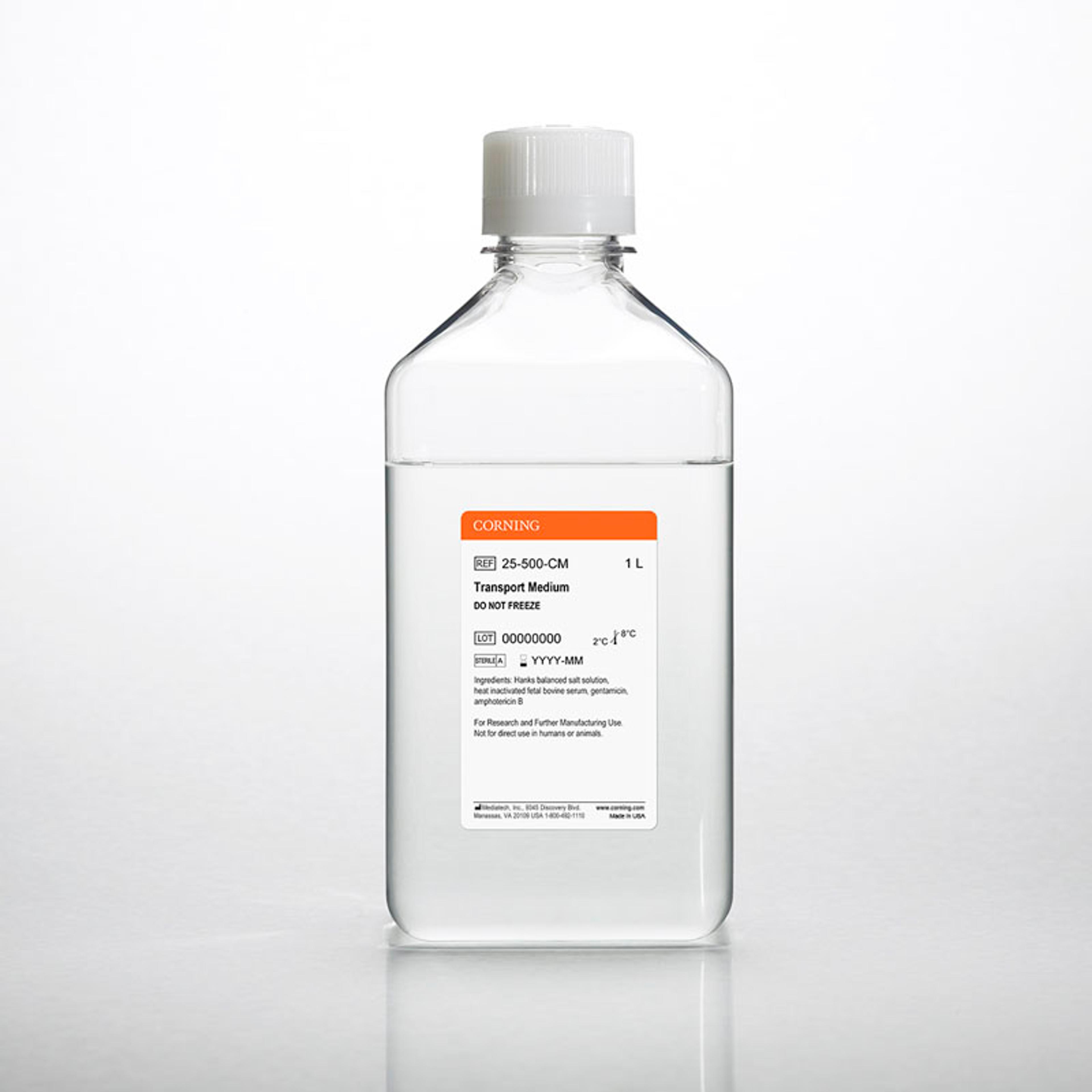 Corning® Transport Medium, 1 L - Corning Life Sciences